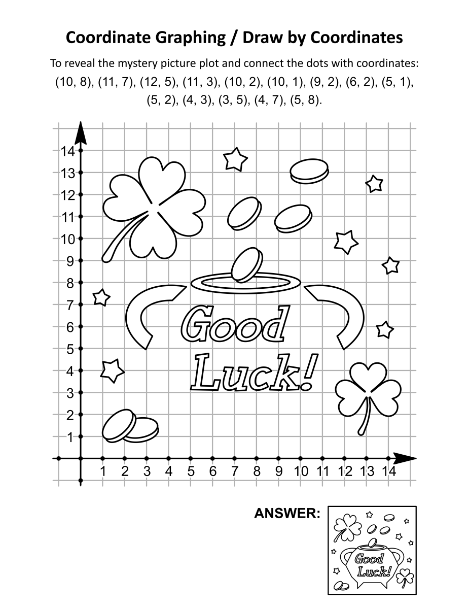 Shamrock Graph Printable