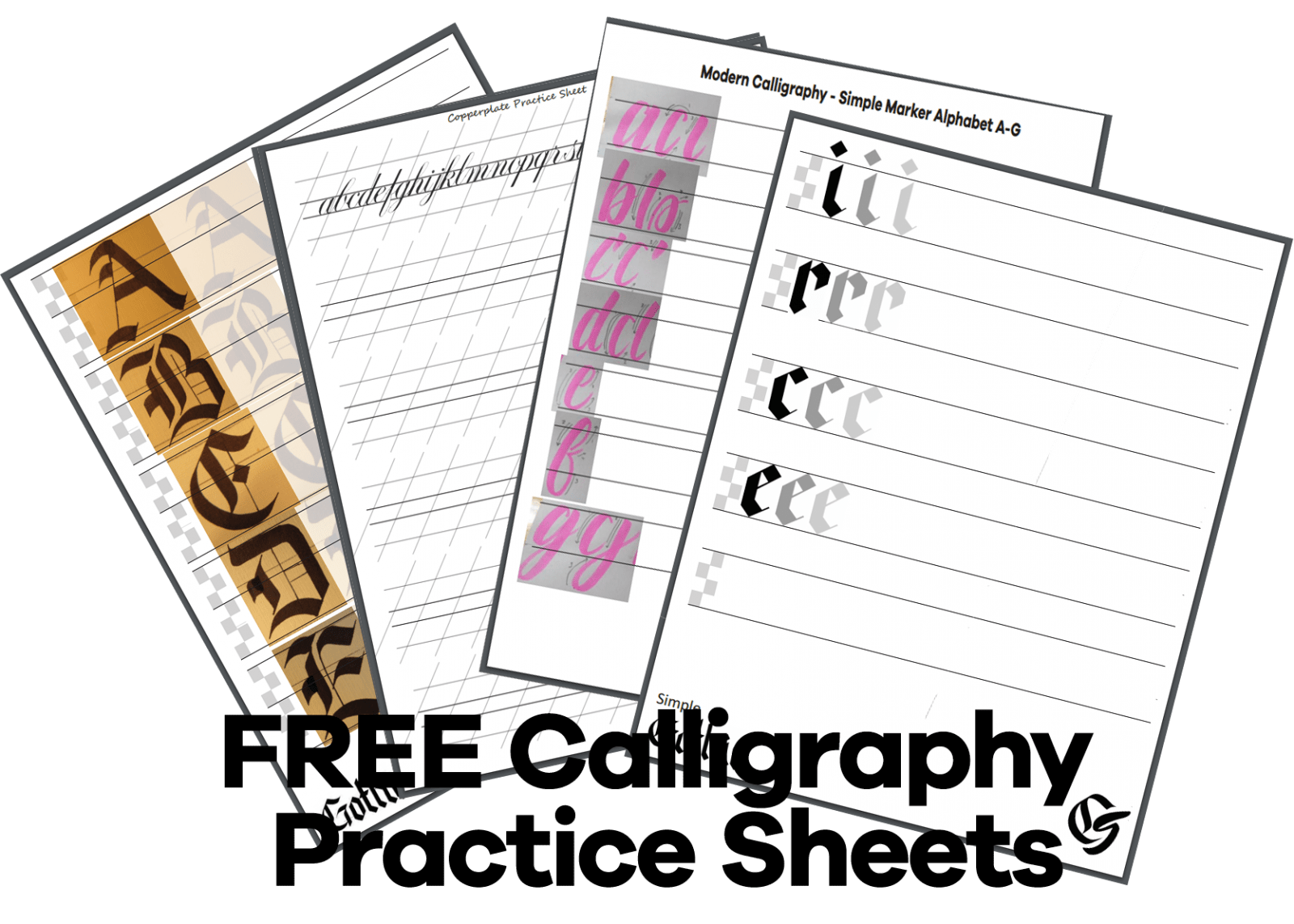 Calligraphy Sheets Printable