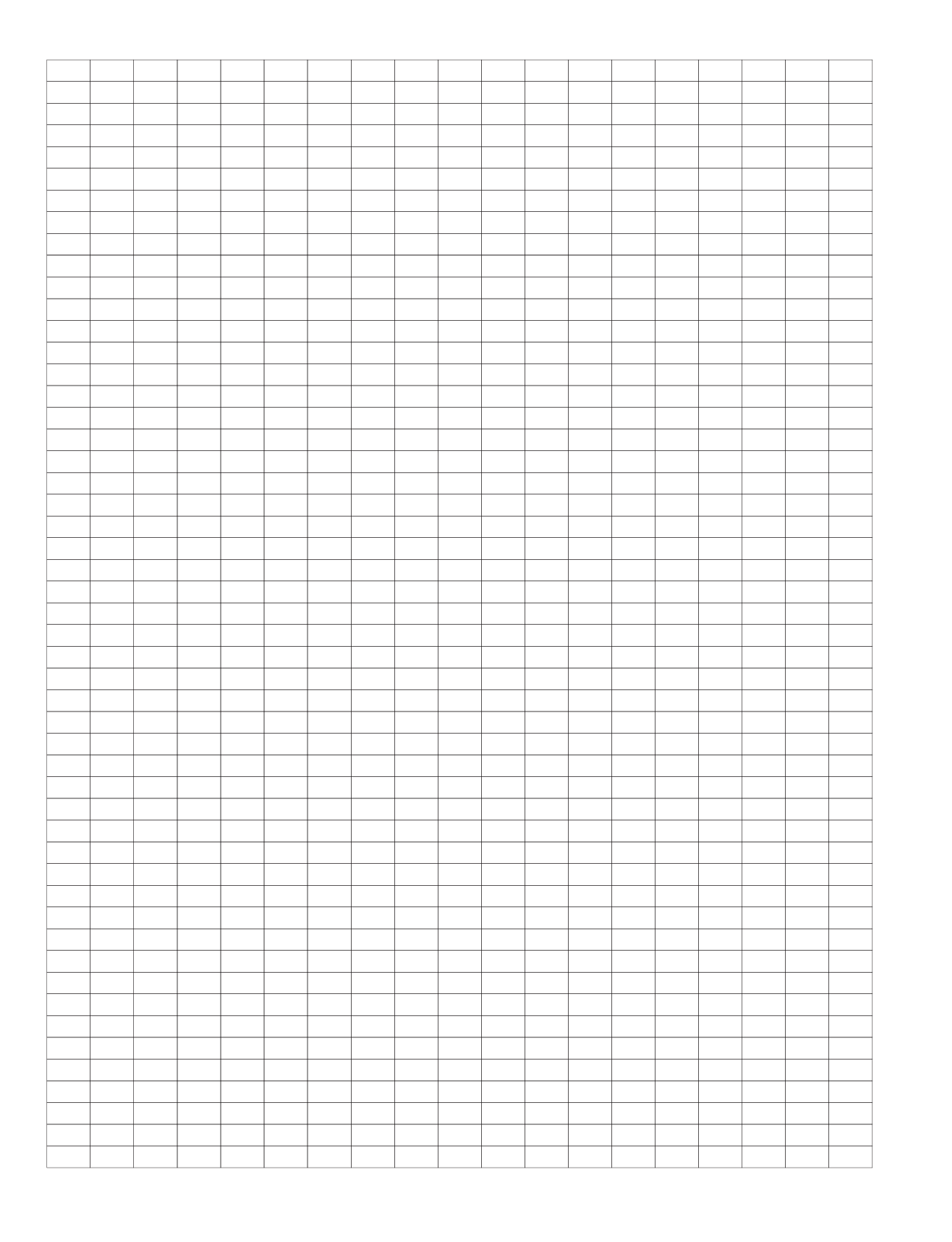 Graph Sheets Printable