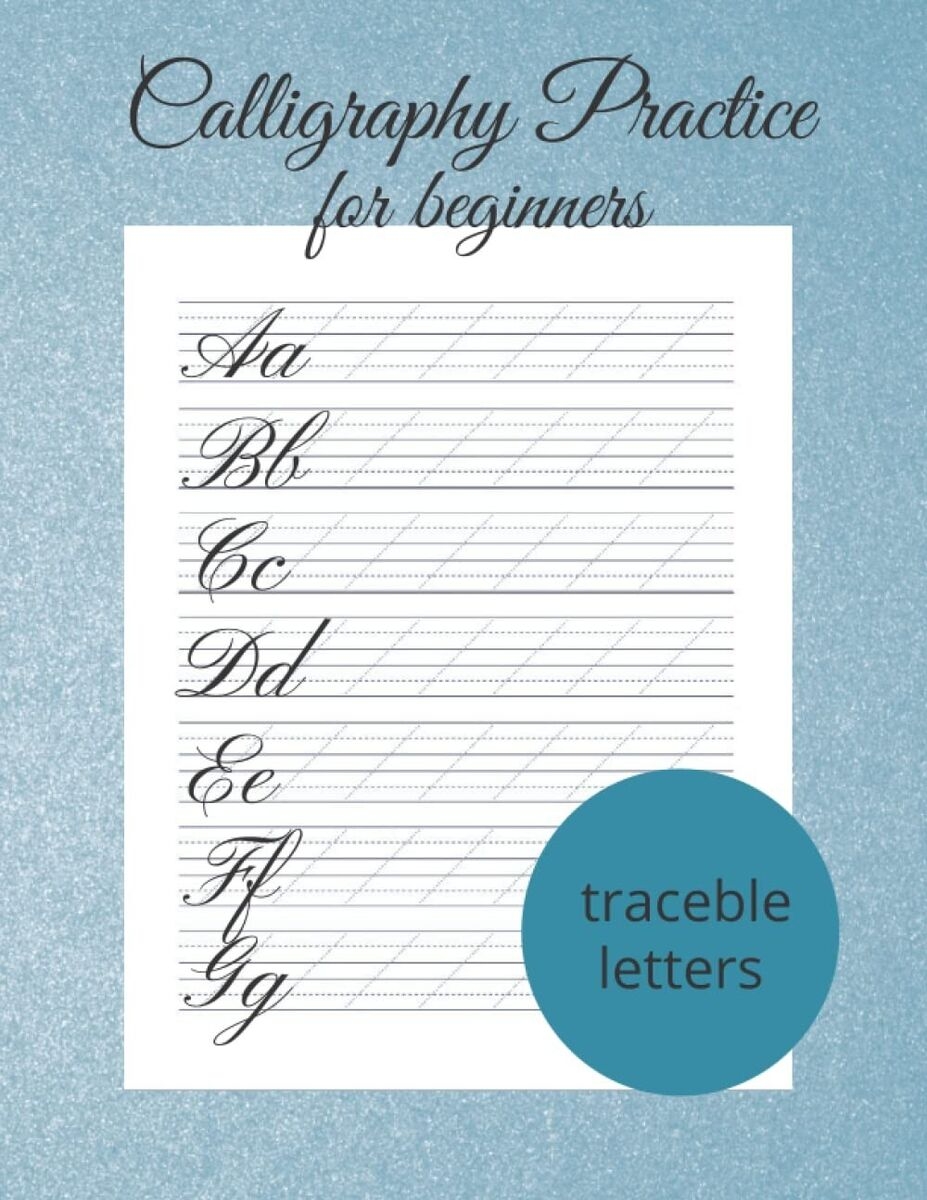 Calligraphy Practice For Beginners 120 Calligraphy Practice Sheets Callig EBay
