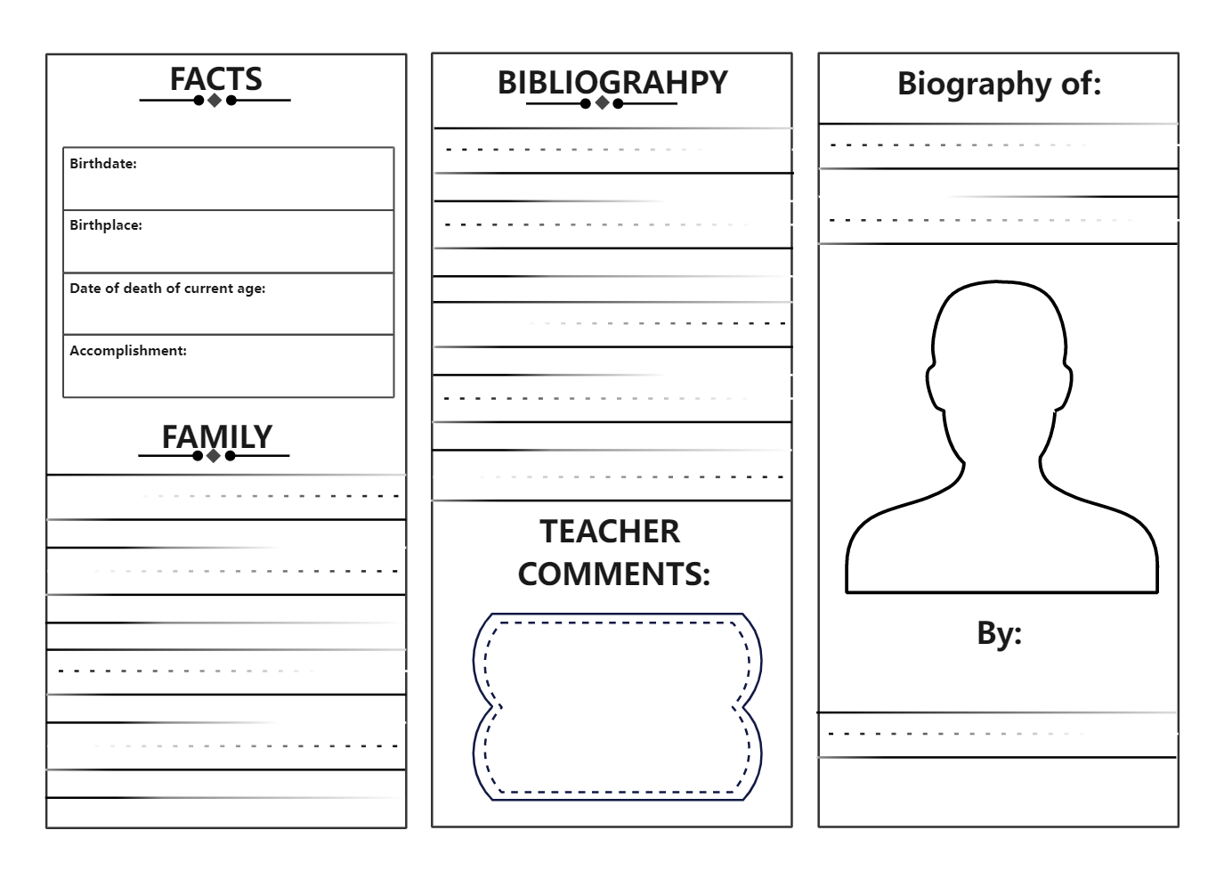 Character Analysis Graphic Organizer Examples EdrawMax Online