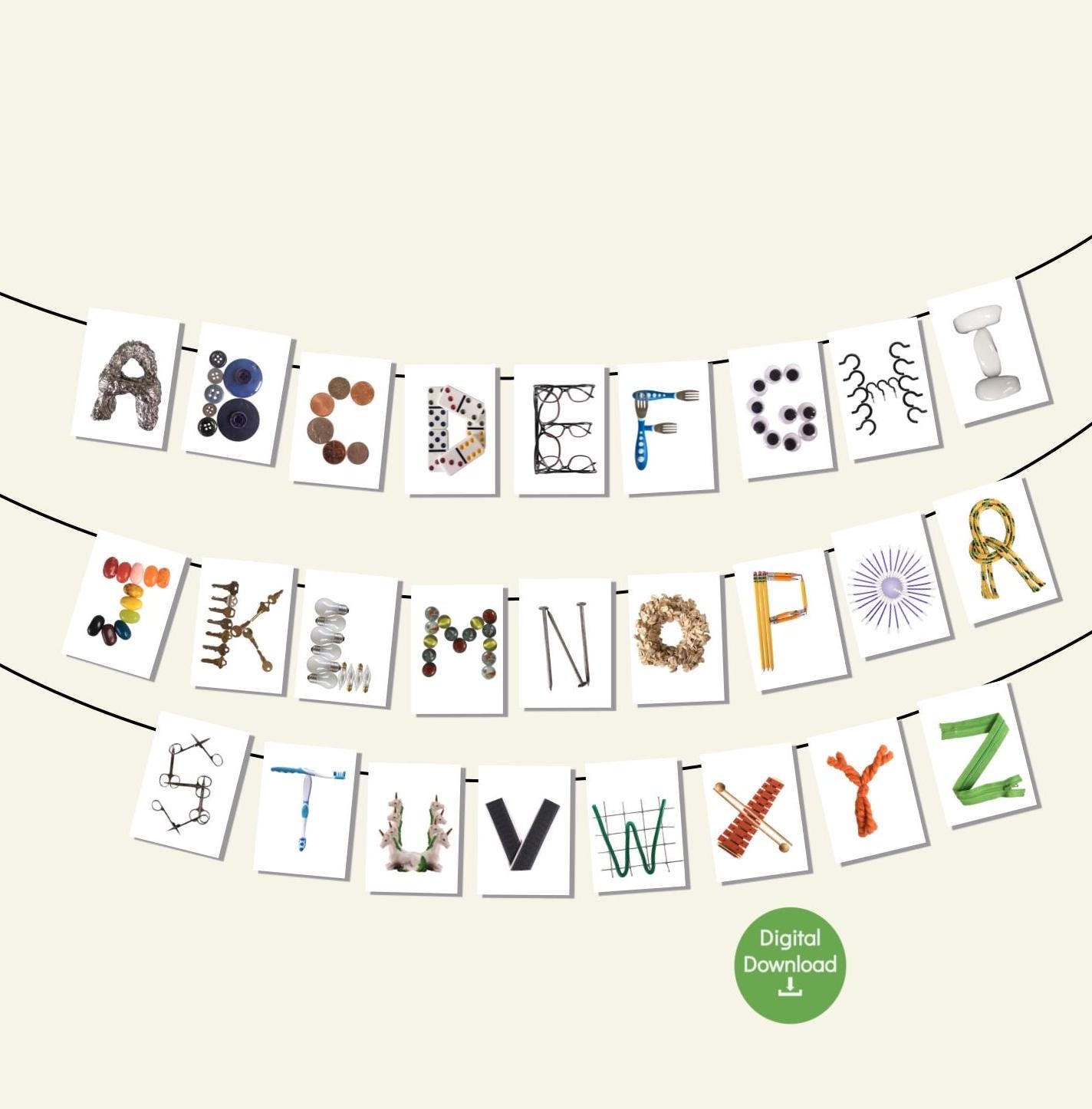 Embedded Pictograph Mnemonic Etsy