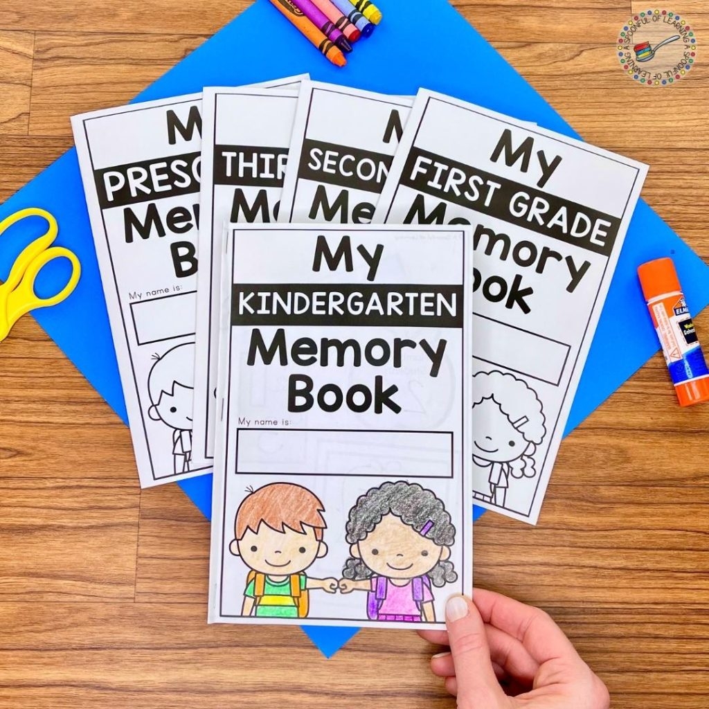 End Of The Year Memory Book A Spoonful Of Learning