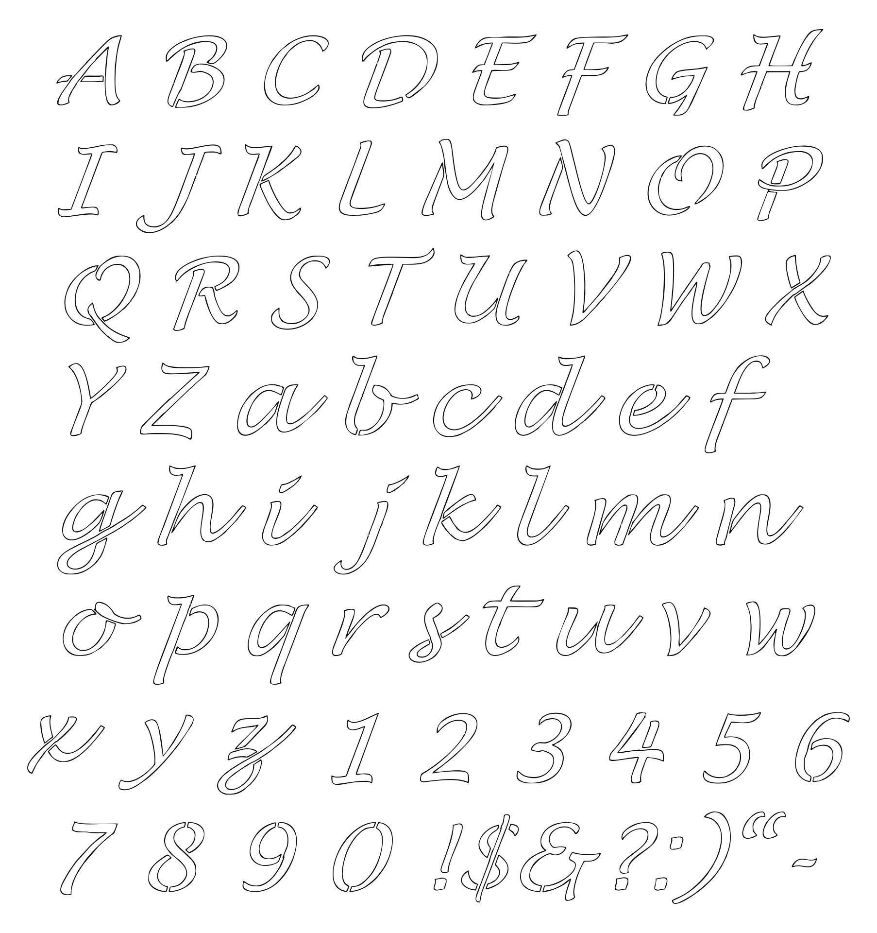 Free Alphabet Letters Printable Just Family Fun Worksheets Library
