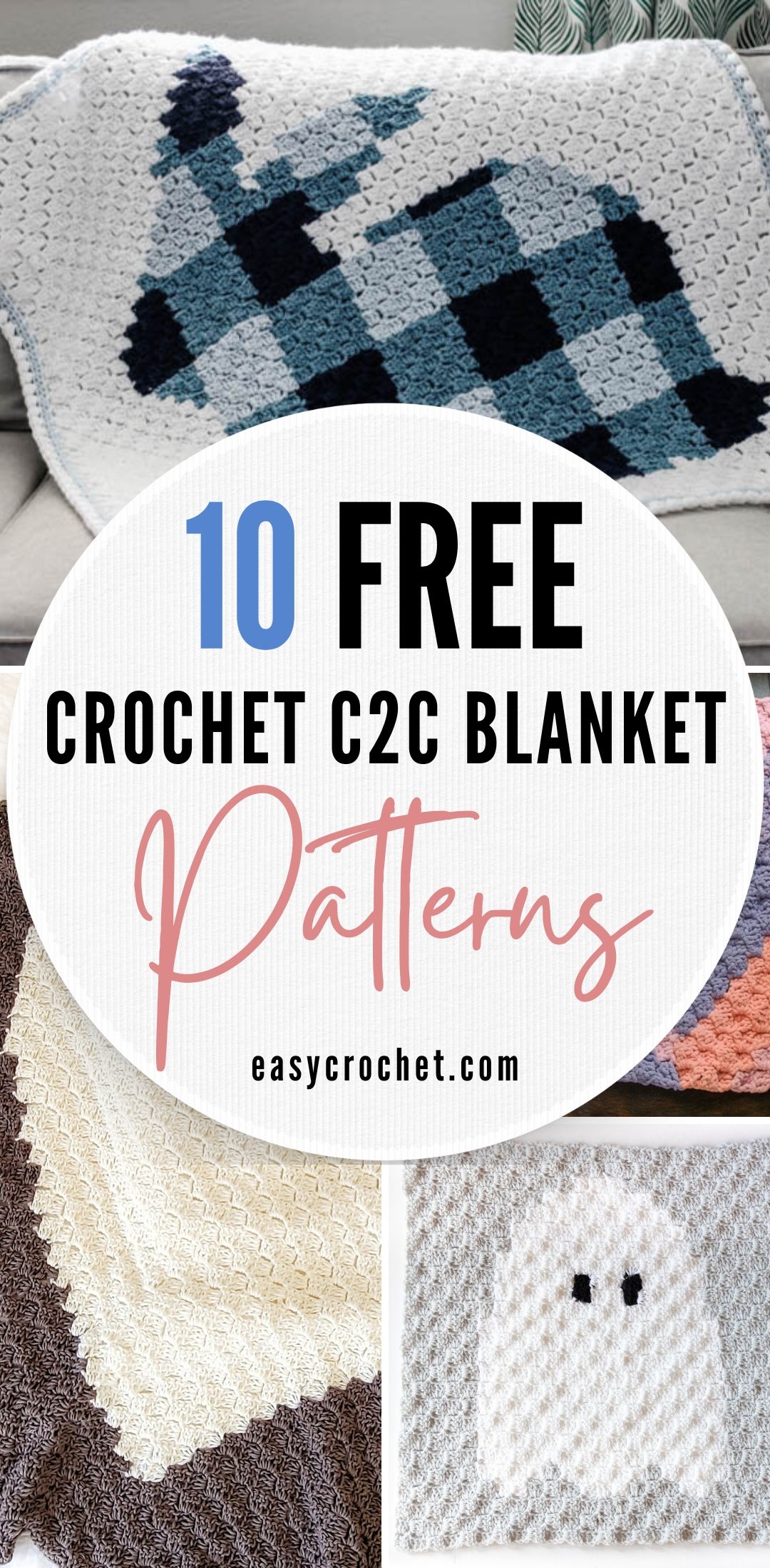 Free And Easy Crochet Graphgan Patterns Using C2C Easy Crochet Patterns