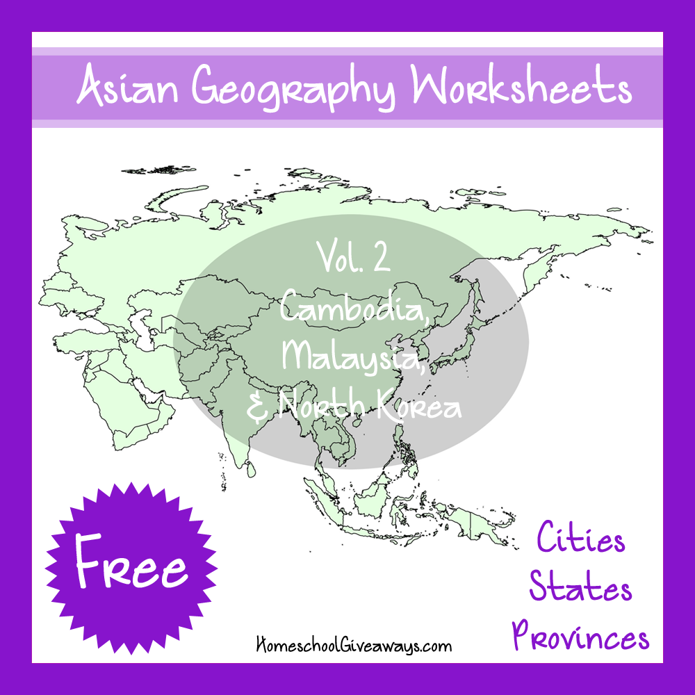 Free Printable Geography Worksheets