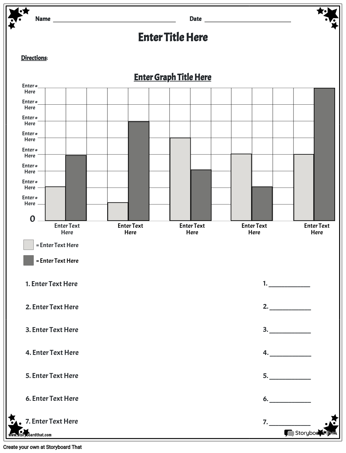 Free Bar Graph Worksheets Bar Graph Maker For Kids