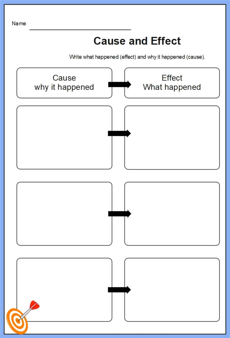 Free Editable Cause And Effect Graphic Organizer Examples EdrawMax Online