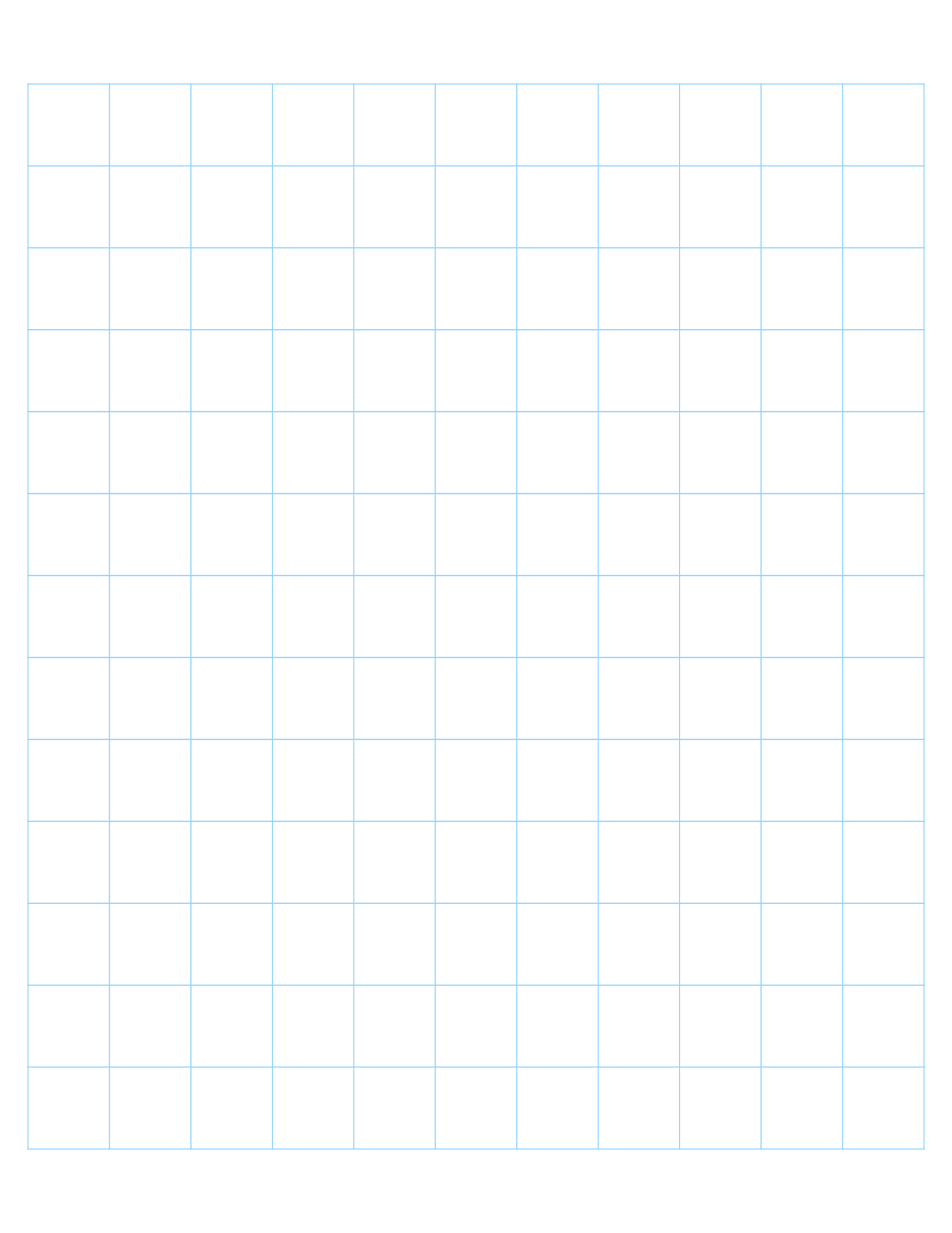 FREE Large Grid Graph Paper Printable