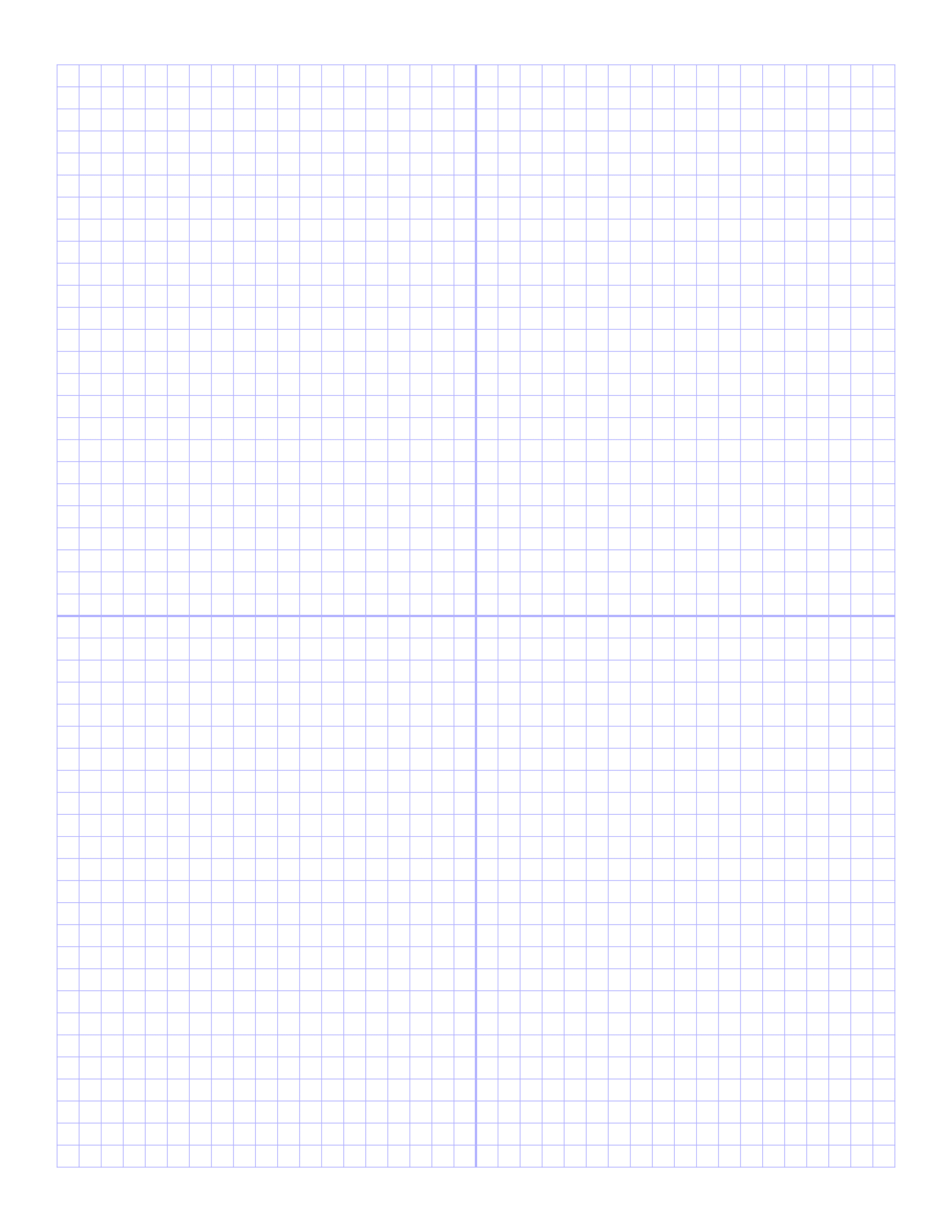 Free Online Graph Paper Plain