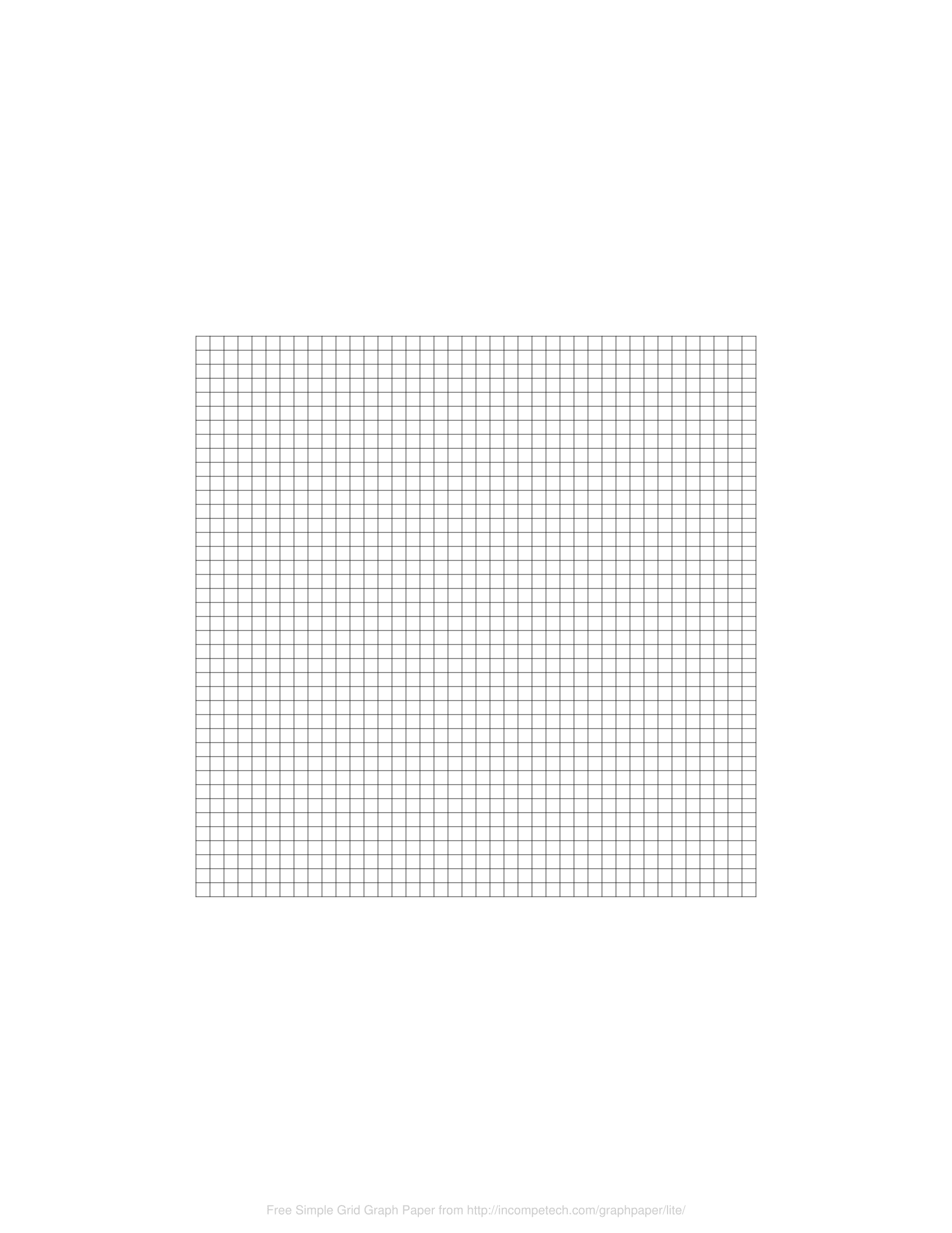 Large Graph Paper Printable