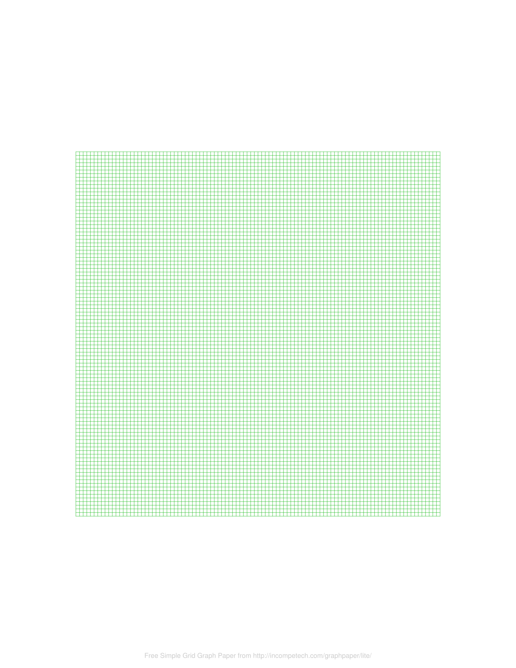 Free Online Graph Paper Simple Grid