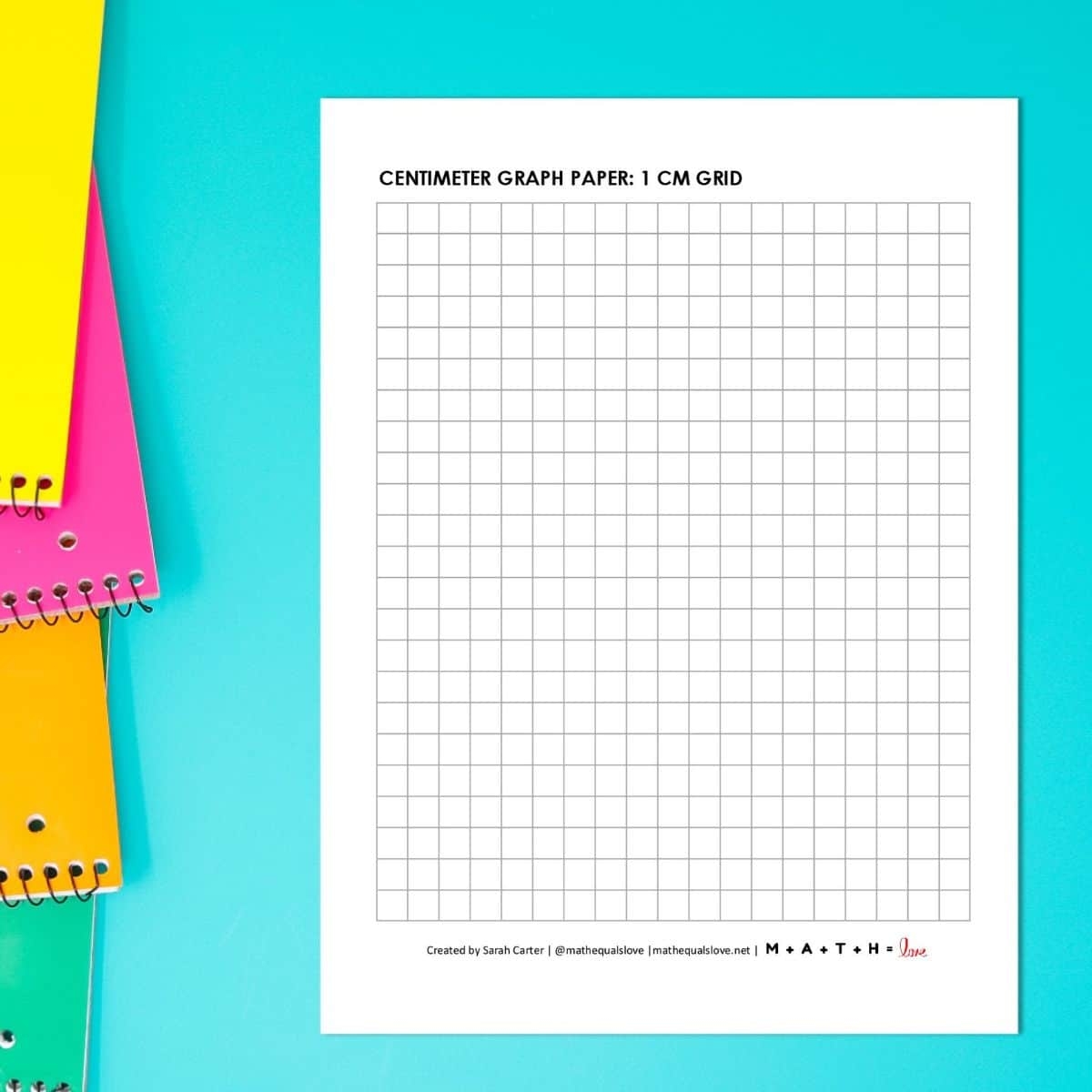 1cm Graph Paper Printable
