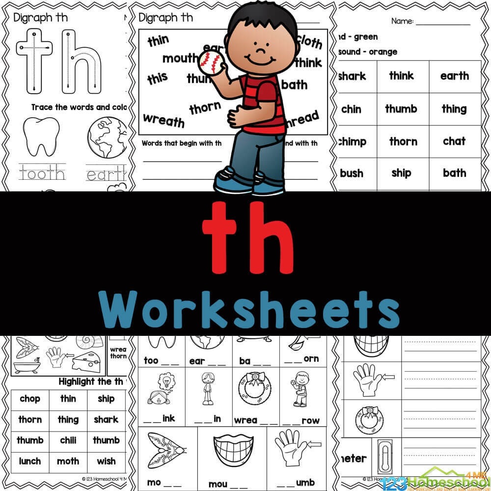 Digraphs Worksheets Free Printables