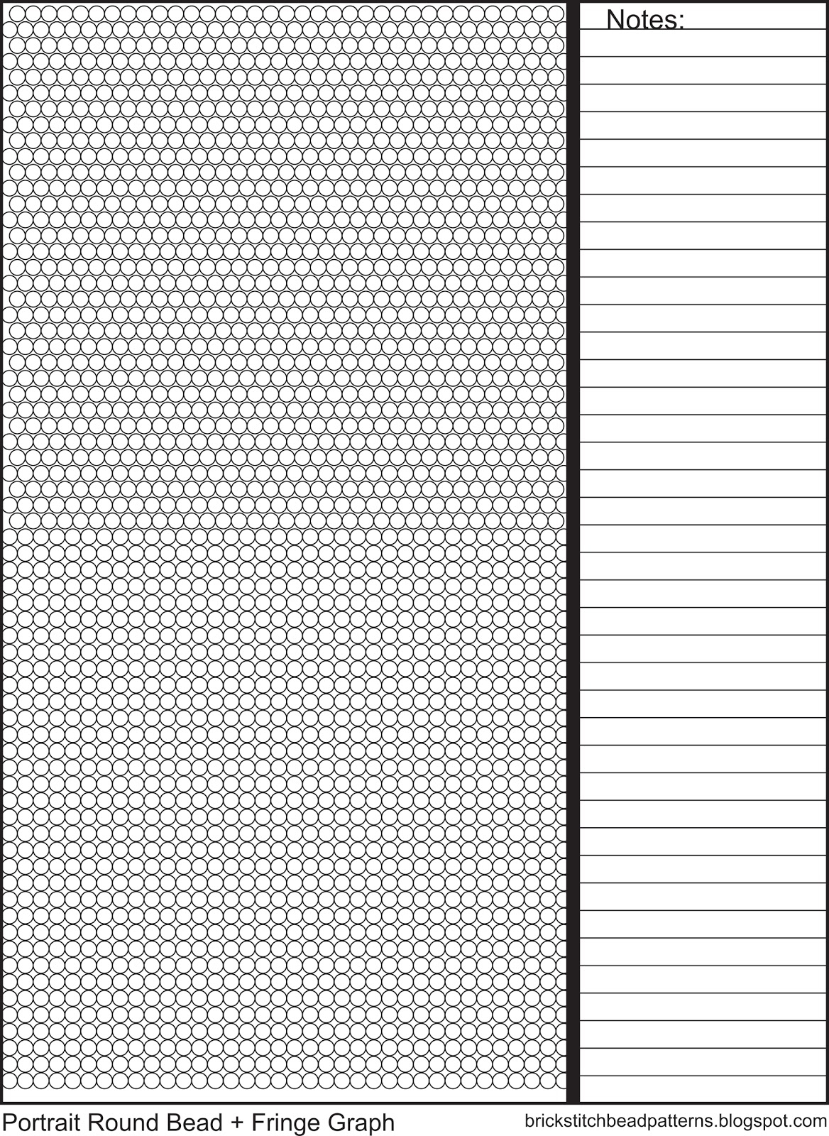 Printable Triangle Beading Graph Paper Pdf