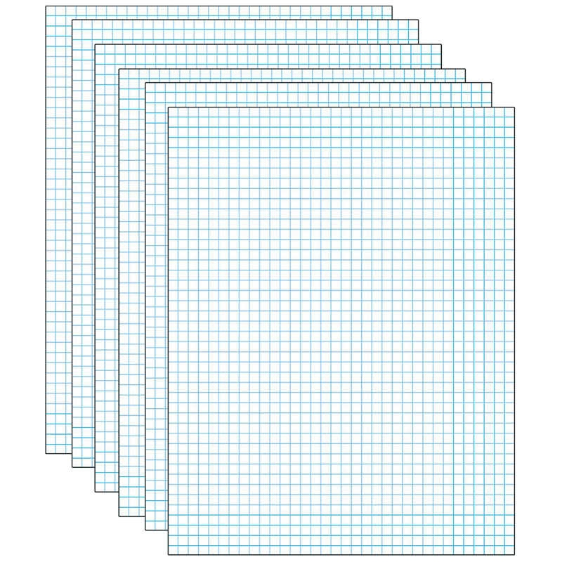 Geyer Graph Paper Single Sided 8 5 X 11 Blue 50 Sheets Per Pack 6 Packs GYRER14GRAPHONESIDE 6 TeachersParadise
