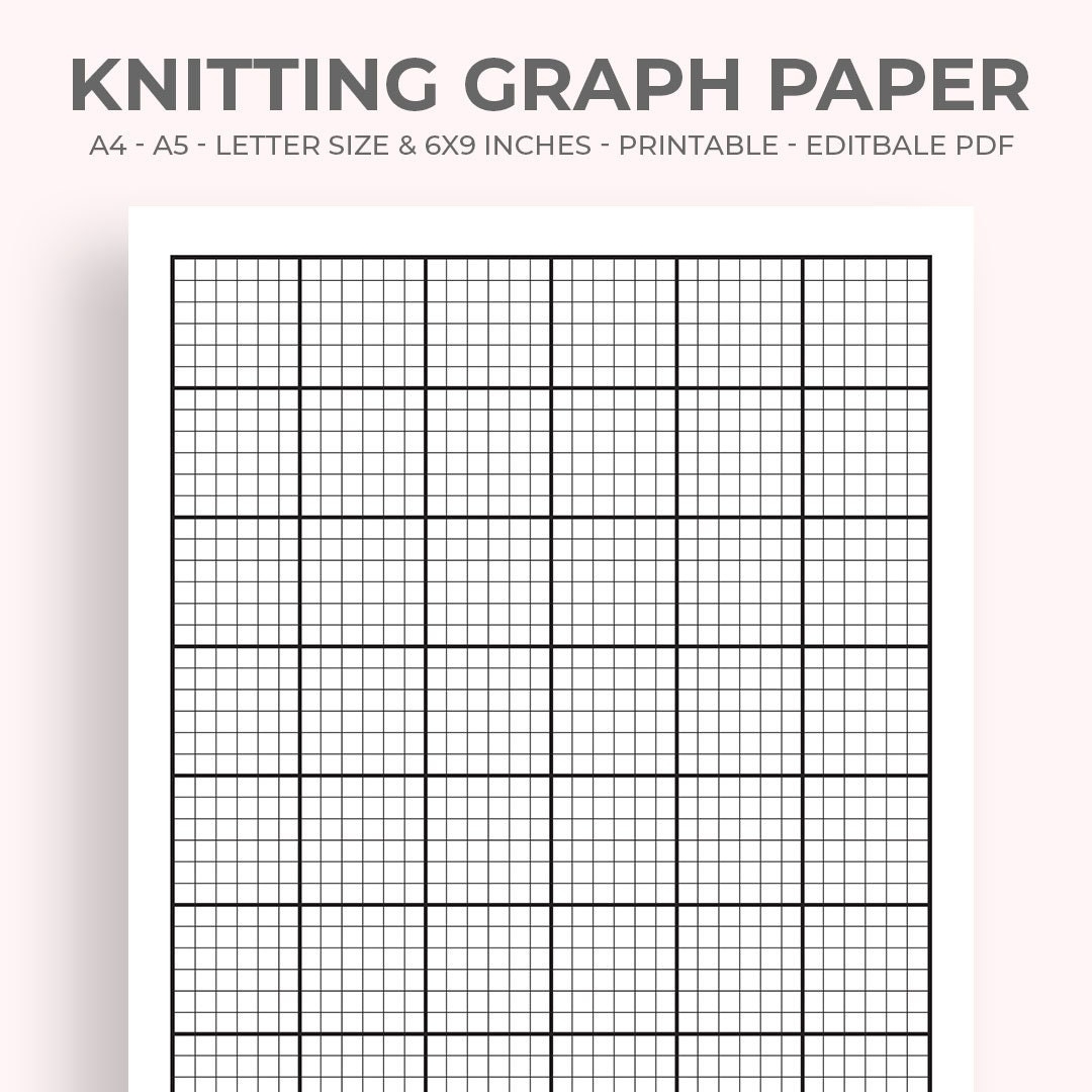 Free Printable Crochet Graph Paper