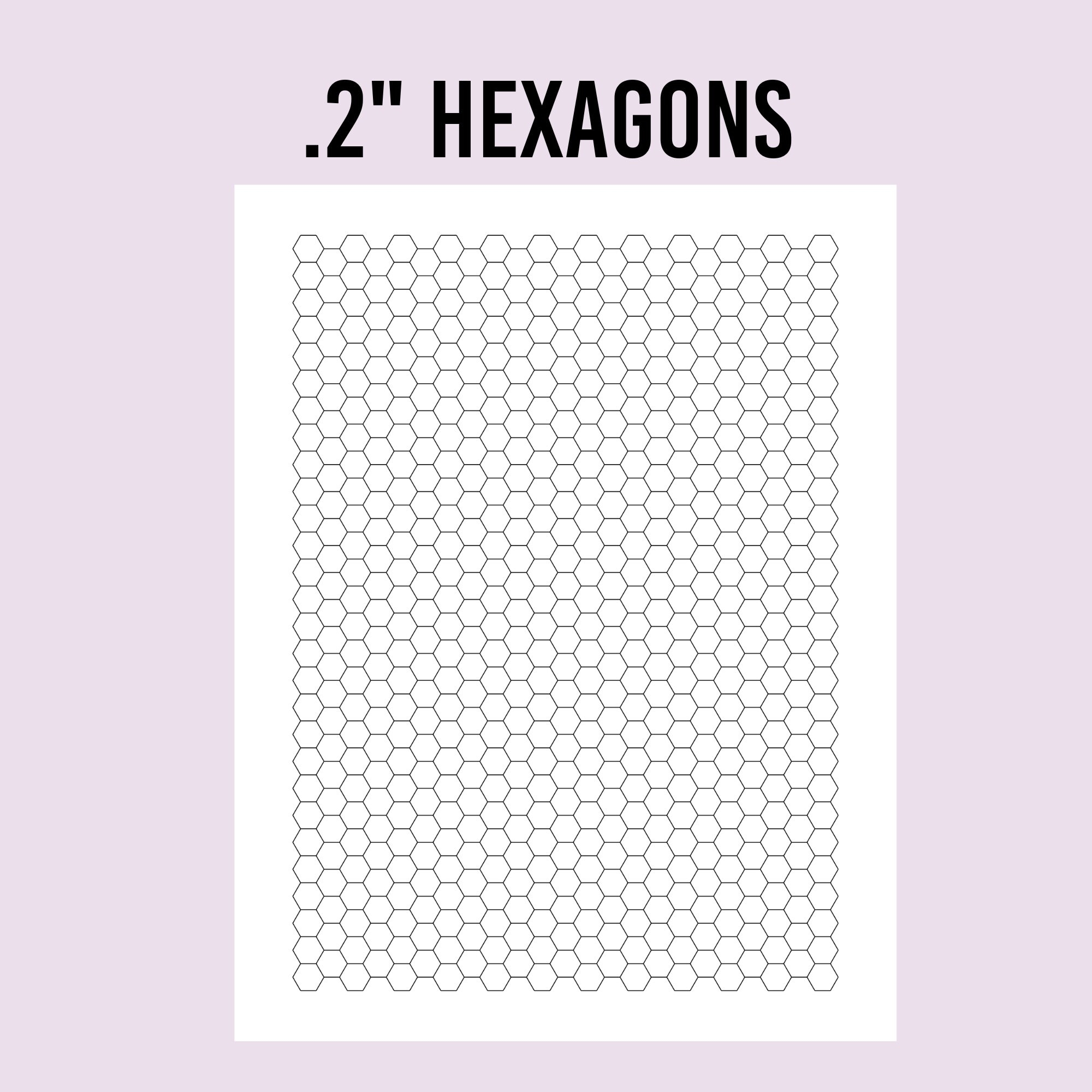 Hexagon Graph Paper Etsy UK