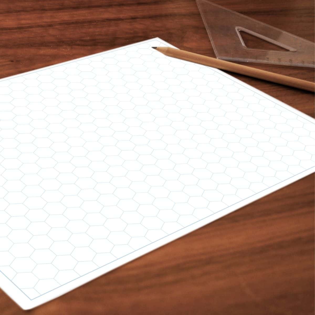 Hexagonal Graph Paper Free Hex Paper Printable
