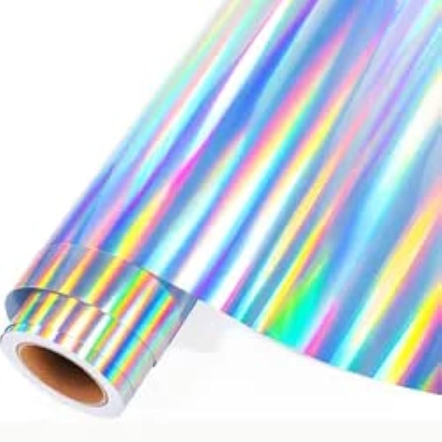High Quality Holographic Vinyl Roll Printable 1m 2m 5m 10m Amazon de Home Kitchen