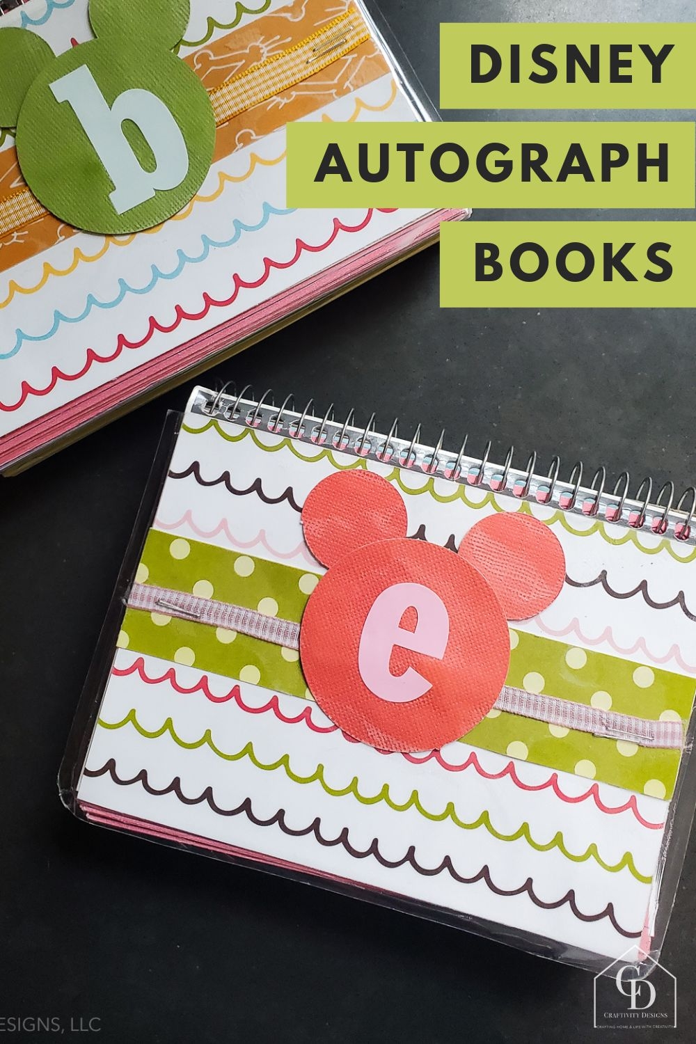 How To Make A Disney Autograph Book with Meet And Greet Photos Craftivity Designs