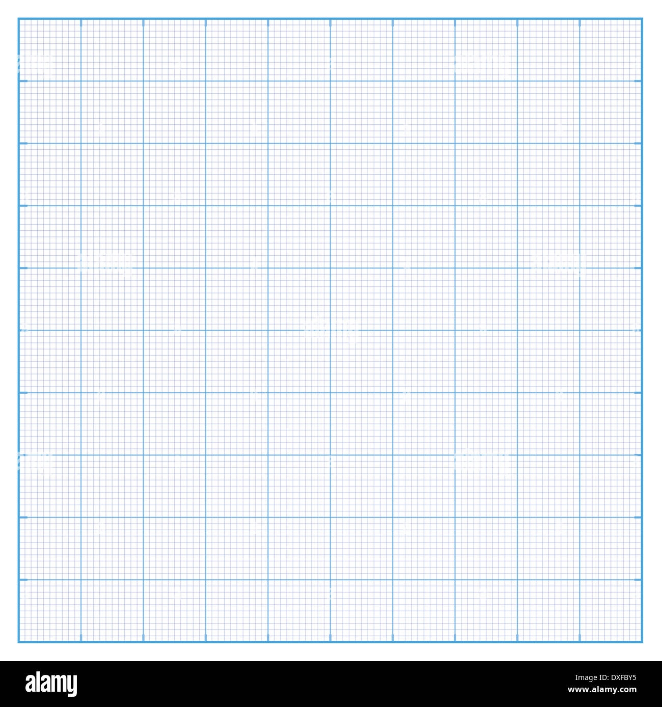 Inch Square Grid Cut Out Stock Images Pictures Alamy