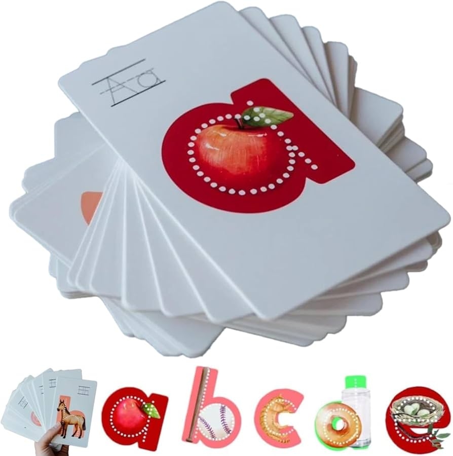 Lit Letters Flash Cards Early Learning Lit Letters Flash Cards Embedded Pictograph Mnemonic Flashcards Lit Letters Learn Letter Sounds Up To 2X Faster 1pc One Size Flash Cards Amazon Canada