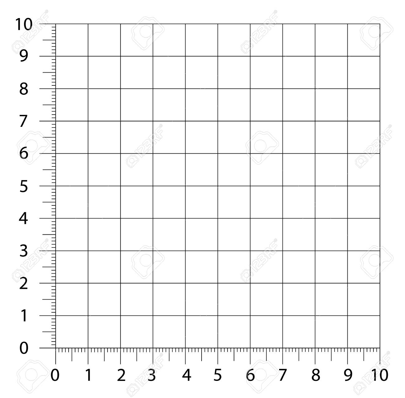 Printable Graph Paper With Numbers