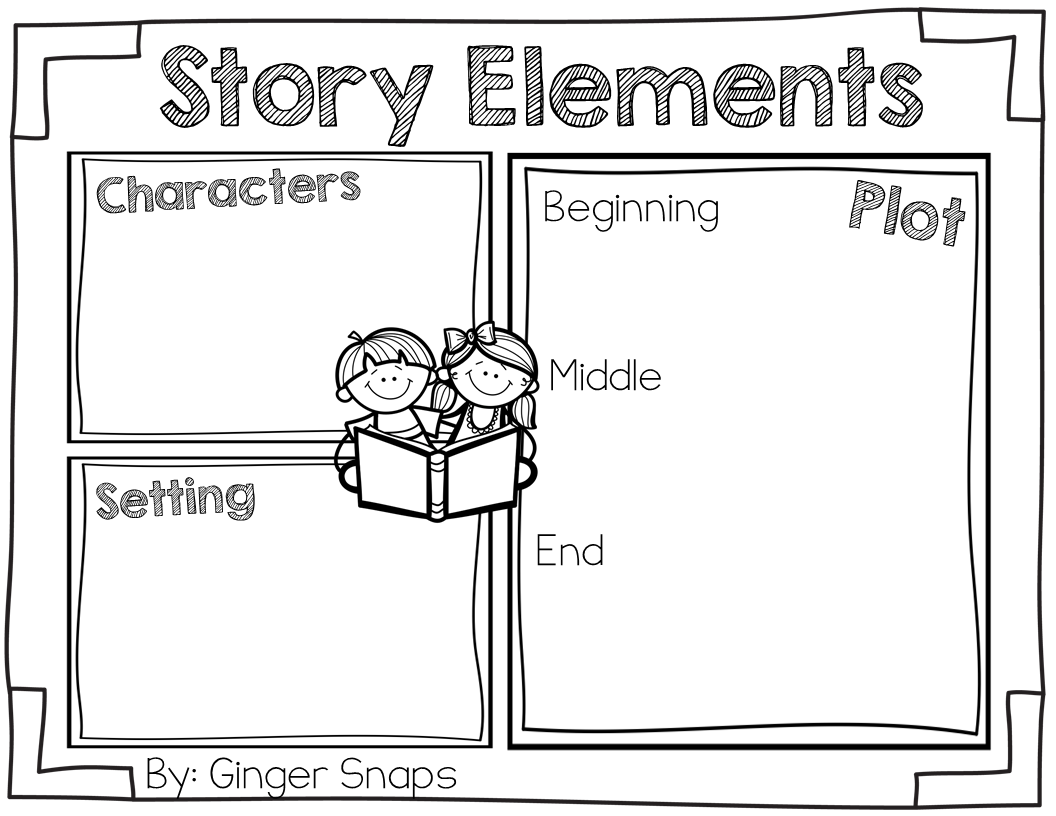 Story Elements Freebie Ginger Snaps Treats For Teachers Worksheets Library