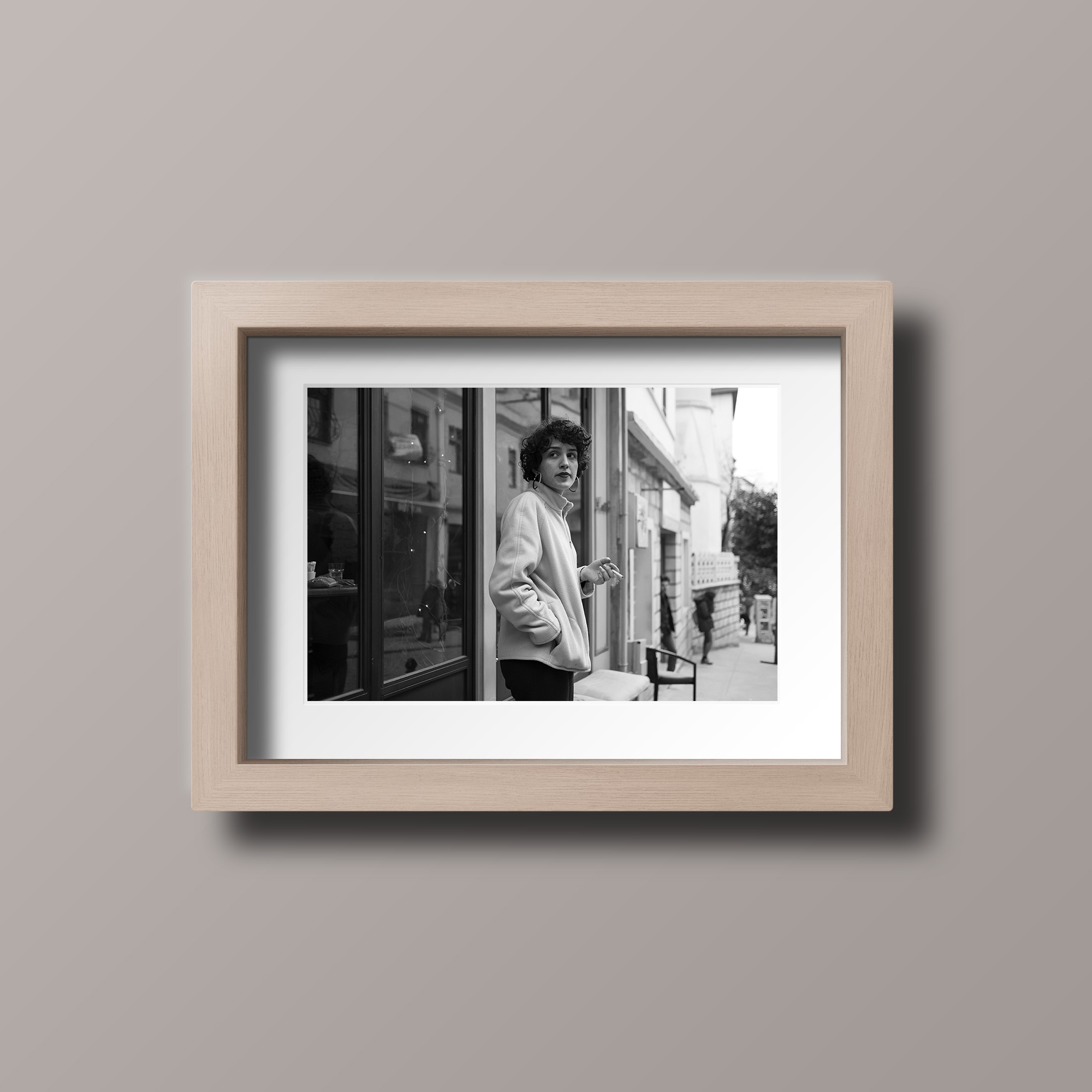 Street Photo Print After The First Puff Printable Photography Work