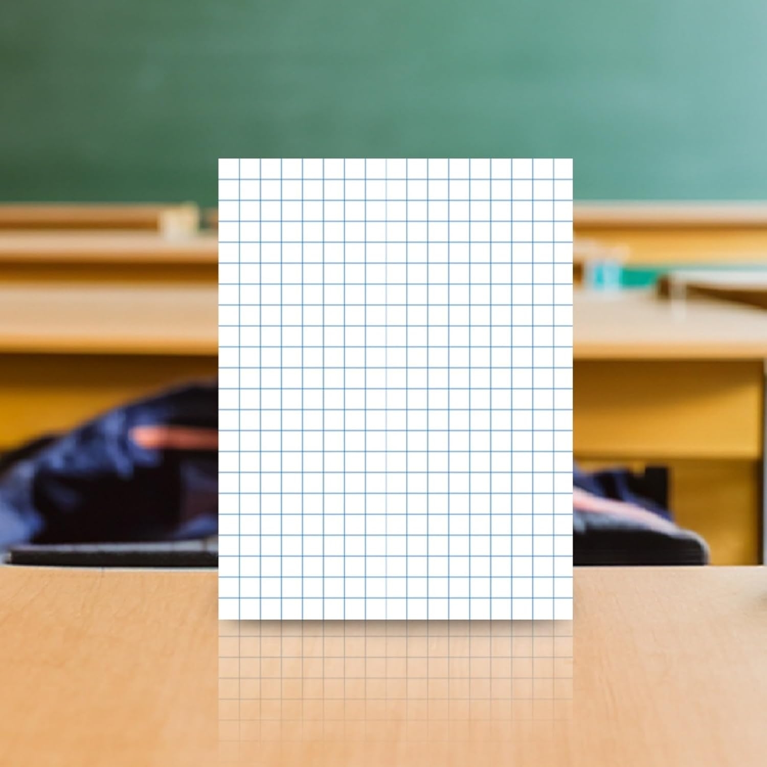 1 4 Inch Graph Paper School Smart Graph Paper 500 Sheets 1 2 Grid 8 5x11 Large Grid Graph Paper