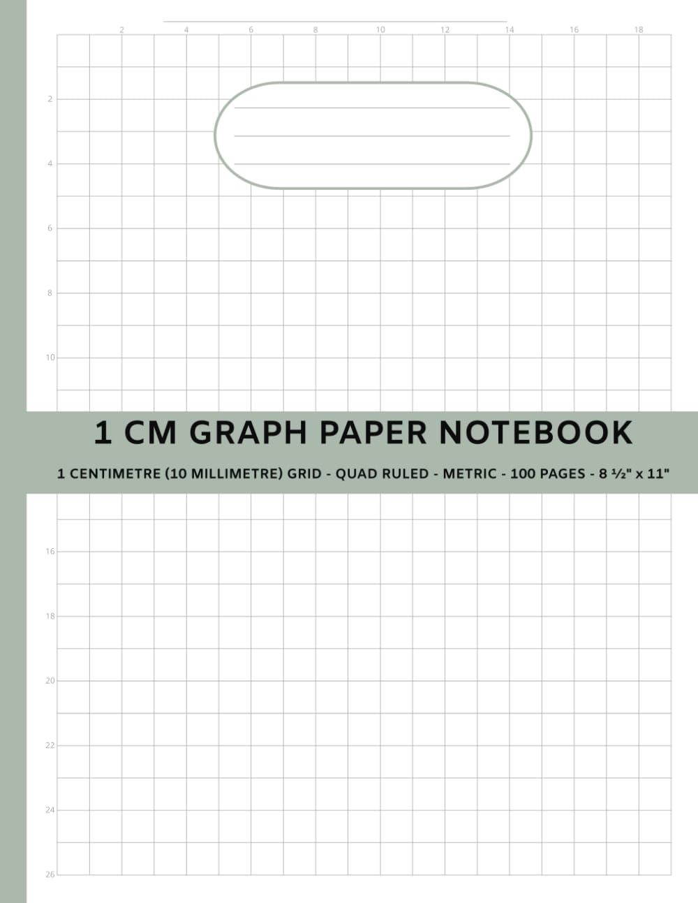 1 CM Graph Paper Notebook 1 Centimetre 10 Nigeria Ubuy