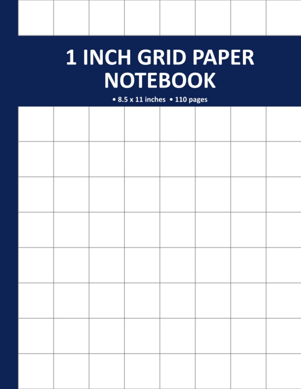 1 Inch Grid Paper Graph Paper Notebook 1 Inch Squares Desertcart Seychelles