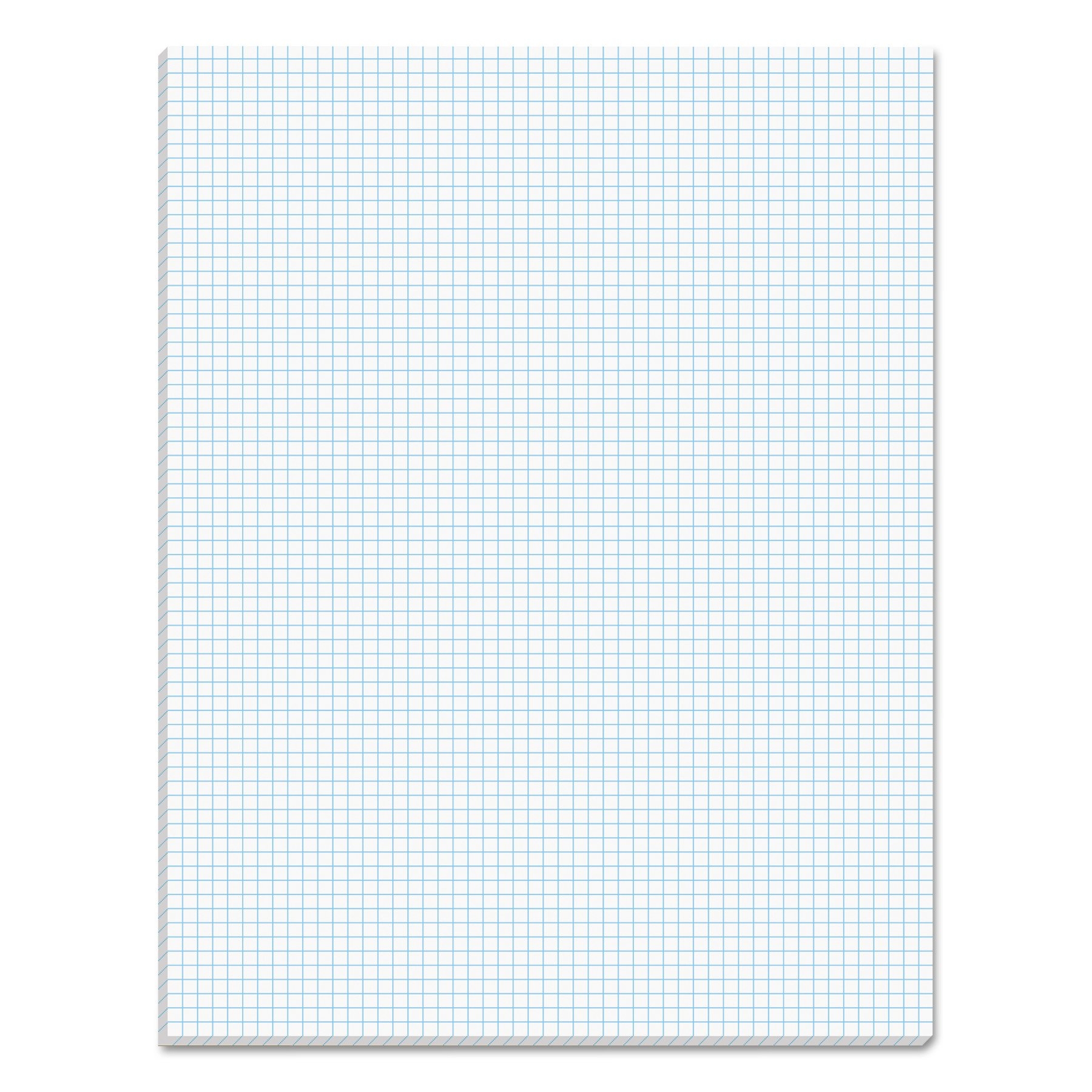 1 Pack Of Graph Paper 8x8 Graph Paper TOPS Quadrille Pad Gum Top 8 1 2 X 11 Inches Quad Rule 6 X 6 White Paper 50 Sheets Per 10x10 Graph Paper Quad Ruled Graph Paper