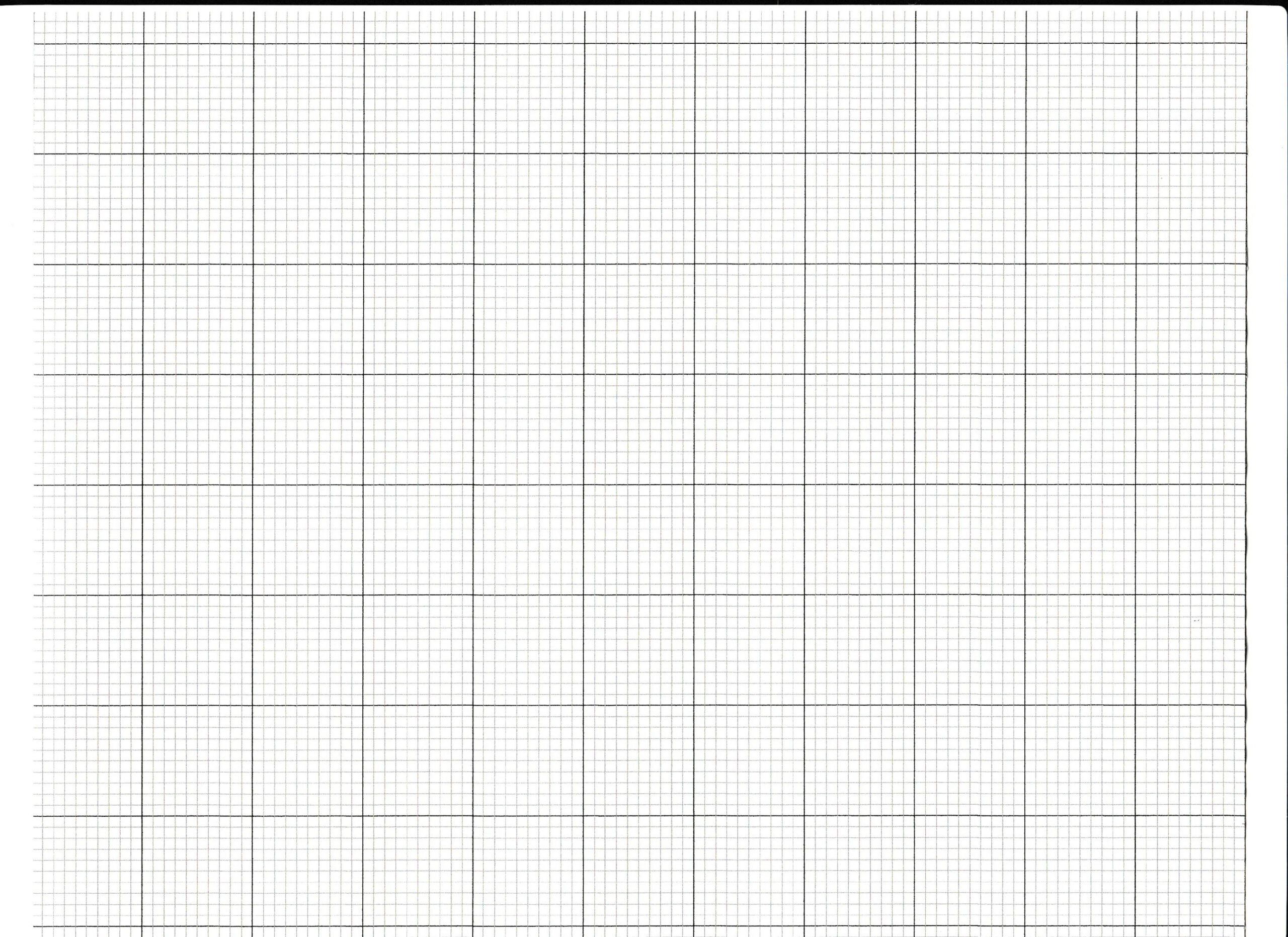 10 Pack Of Large Sheet Format 10th Of An Inch Graph Paper 36 X 24 Black Lines Etsy