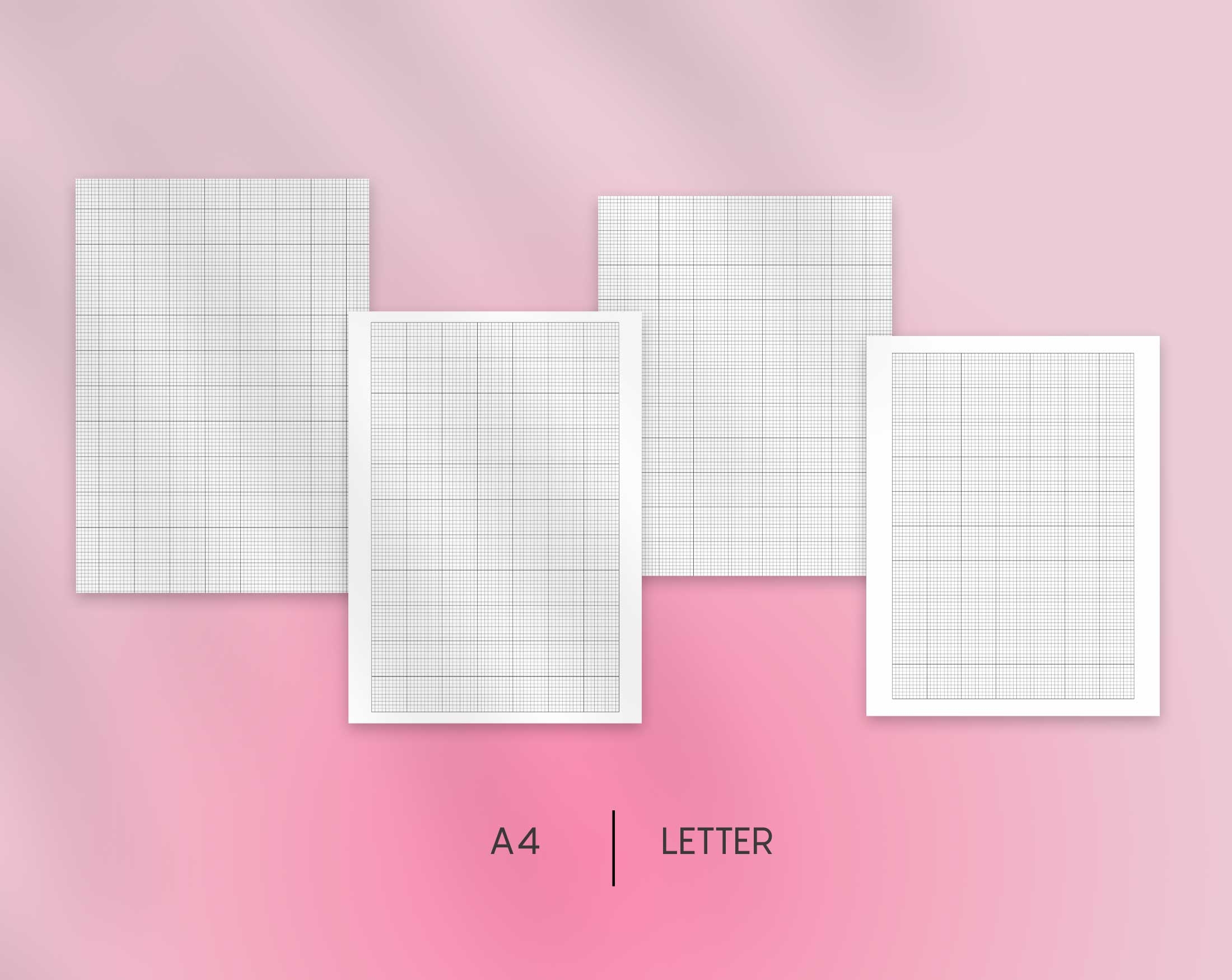 10x10 Grid Graph Paper Printable Digital Products With Reselling Rights PLR 