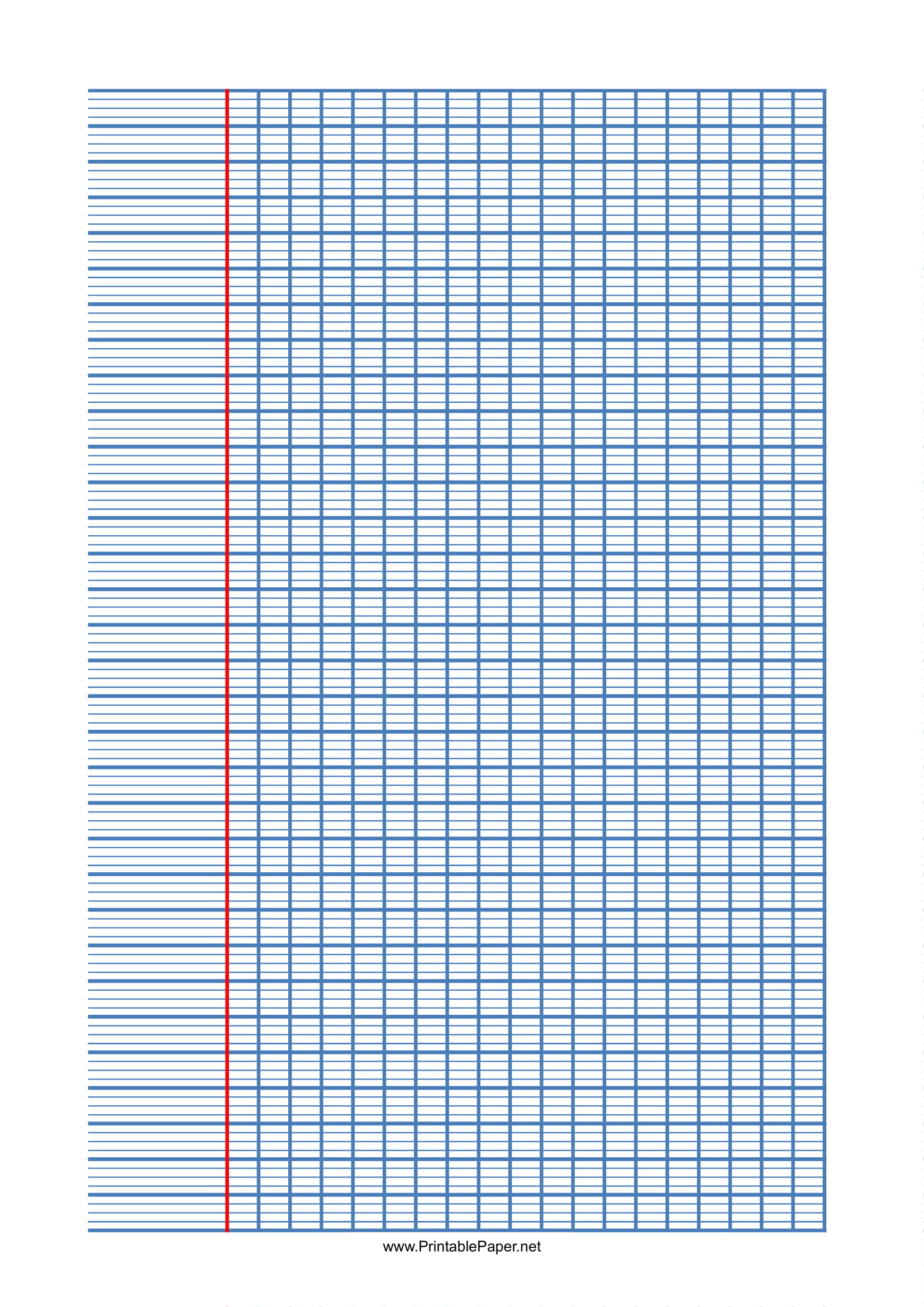 11 Lined Paper Templates PDF