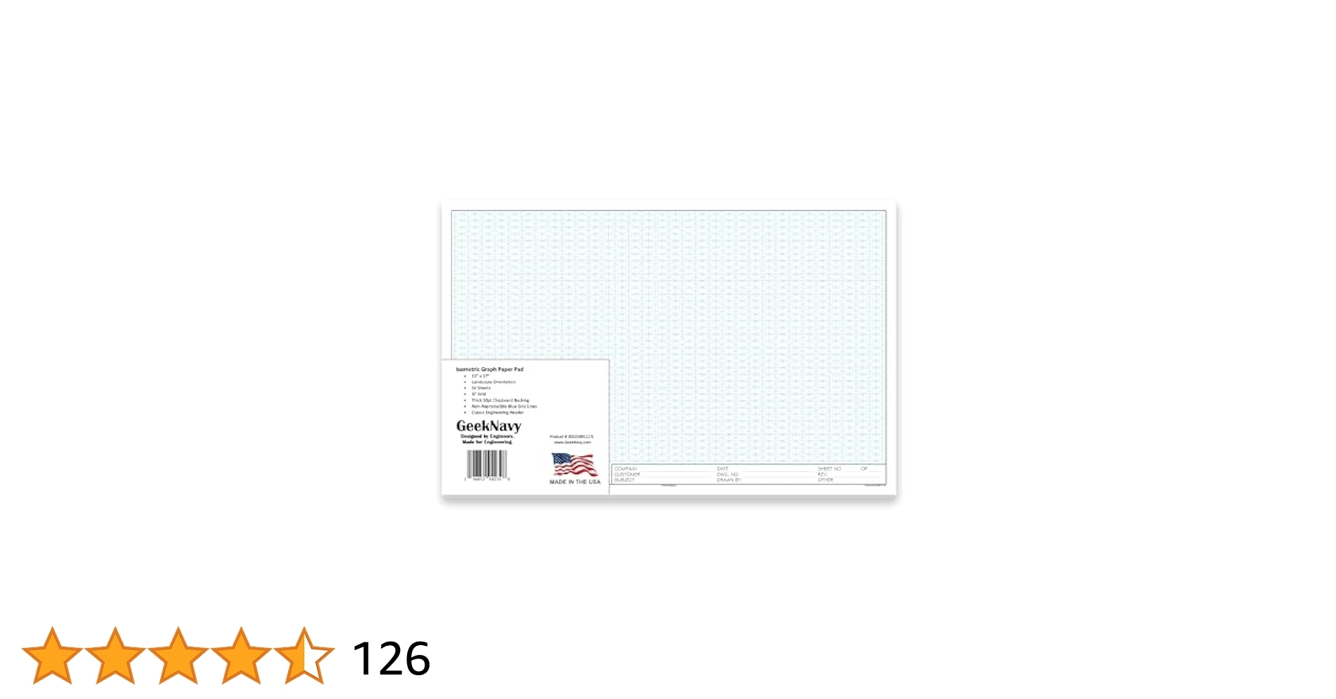 11x17 Isometric Grid Pad 50 Sheet 11x17 Isometric Graph Paper Pad 0 25 Non Photo Blue Grid For Engineering Drafting Stencil Paper