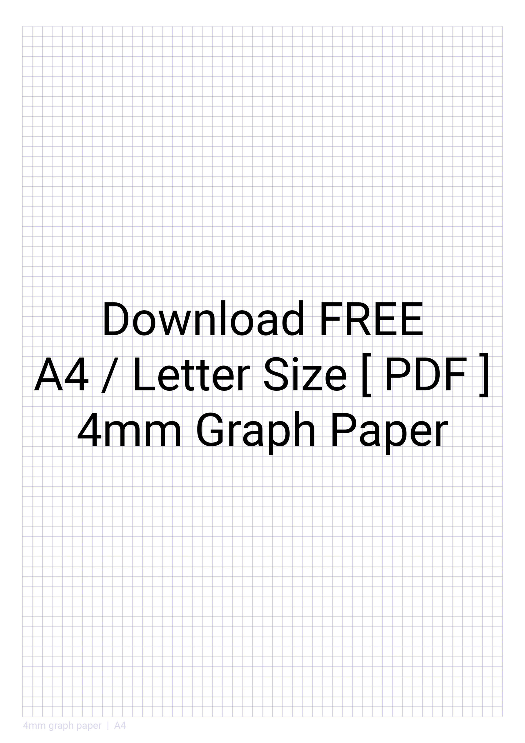 14 Free Printable Graph Paper Templates PDF 