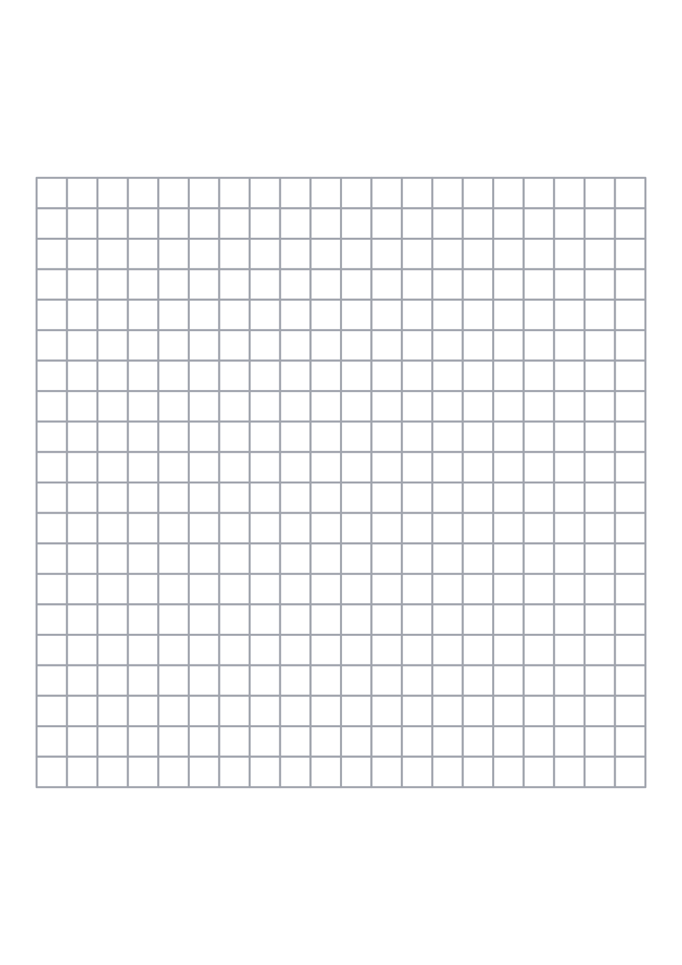 20 X 20 Grid 10 Free PDF Printables Printablee