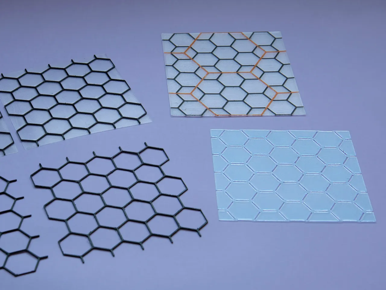 2D 3D Hex Grid Creator Custom Infills Surface Finishes By Xavier Faraudo Download Free STL Model Printables