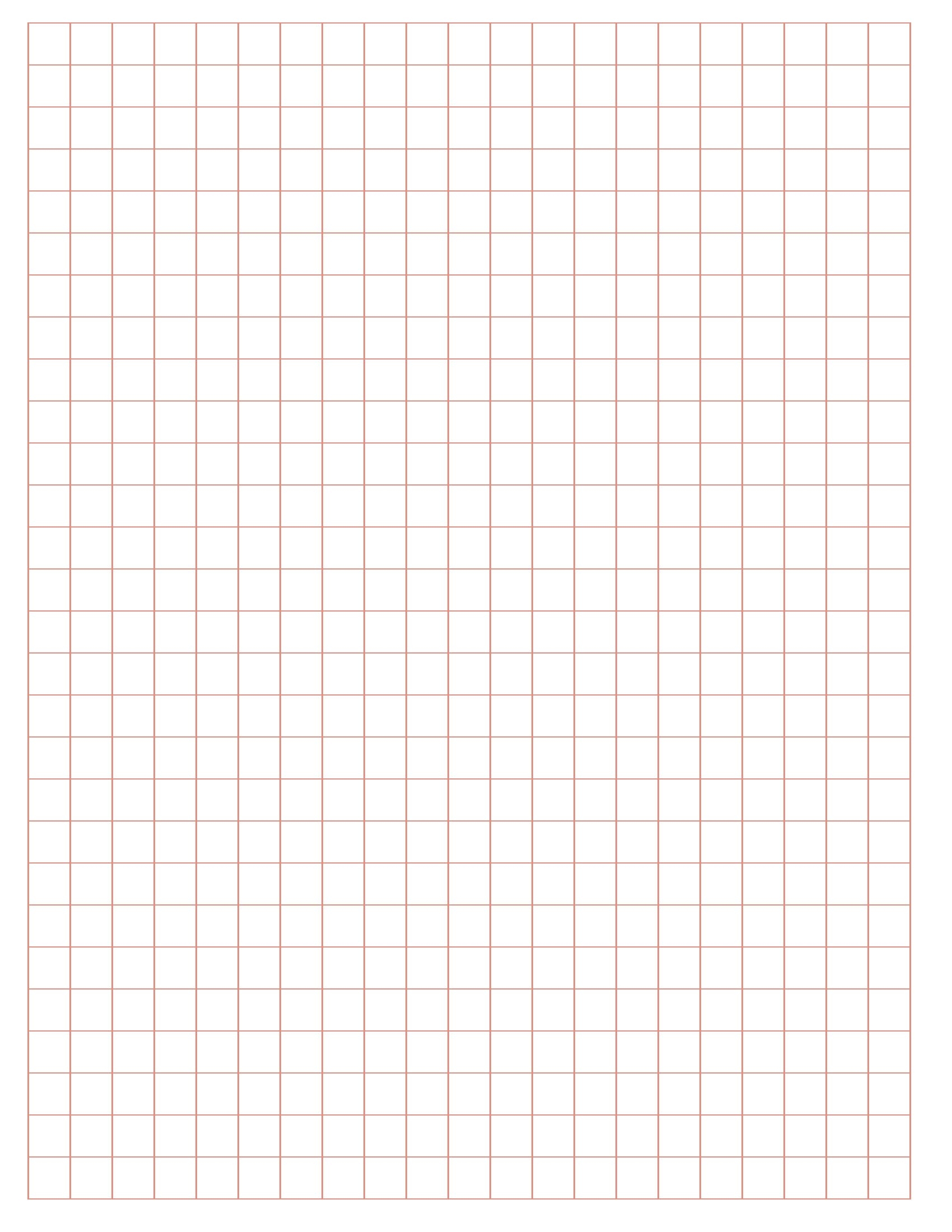 3 8 0 375 Inch Printable Graph Paper Includes Multiple Grid Color Options Etsy
