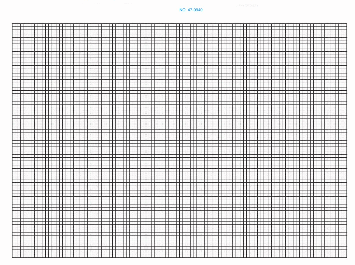 470940 K E Green 12 X 12 Grid Bond Graph Paper Size 11 X 16 1 2 
