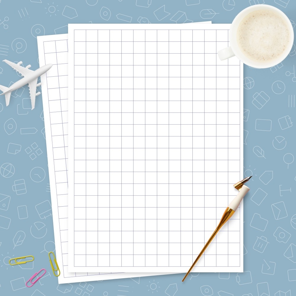 5mm Graph Paper Printable Template Printable PDF