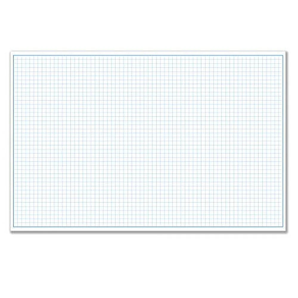 8 1 2 X 11 Blueprint And Graph Paper 1 Pad 50 Sheets Per Pad Walmart Business Supplies