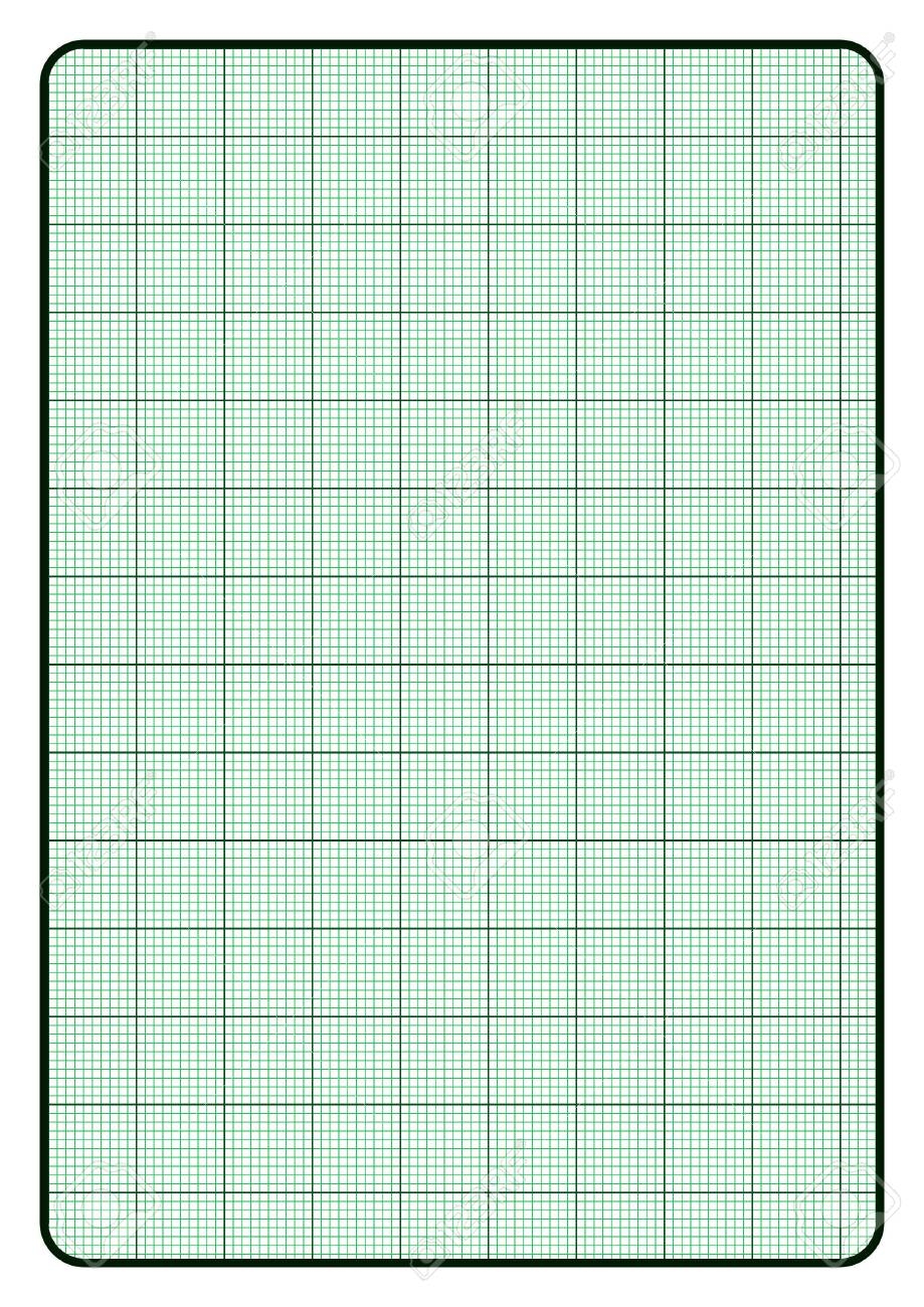 A4 Paper Has Green Grids Inside The Edge Of The Paper Stock Photo Picture And Royalty Free Image Image 149987446 