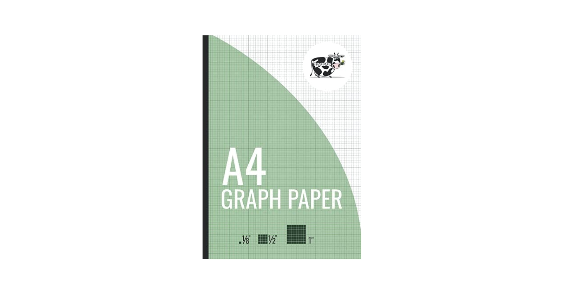 Amazon A4 Graph Paper 100 Pages 1 8 Squares Imperial Quad Ruled Composition Notebook Grid Paper 9798465792639 Books Teeneebash Books