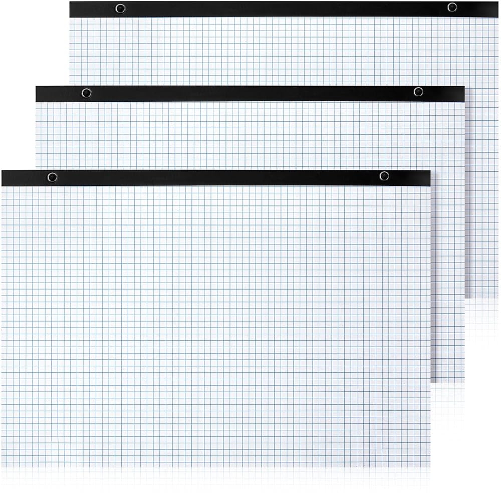Amazon Fainne 3 Pcs Large Engineering Graph Paper Grid Graph Paper Pad Giant Drafting Pad Blueprint Sketching Graph Paper Engineer Architect Designer Mathematician Draftsman Blue White 11x17inches Office Products