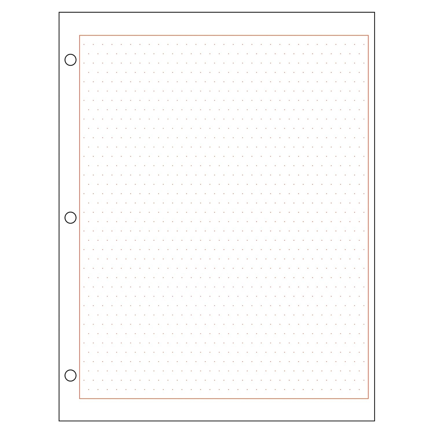 Amazon Geyer Instructional Products Isometric Graph Paper 1 4 Spaced Red Dots Double Sided 500 Sheet Ream Three Hole Punched Office Products