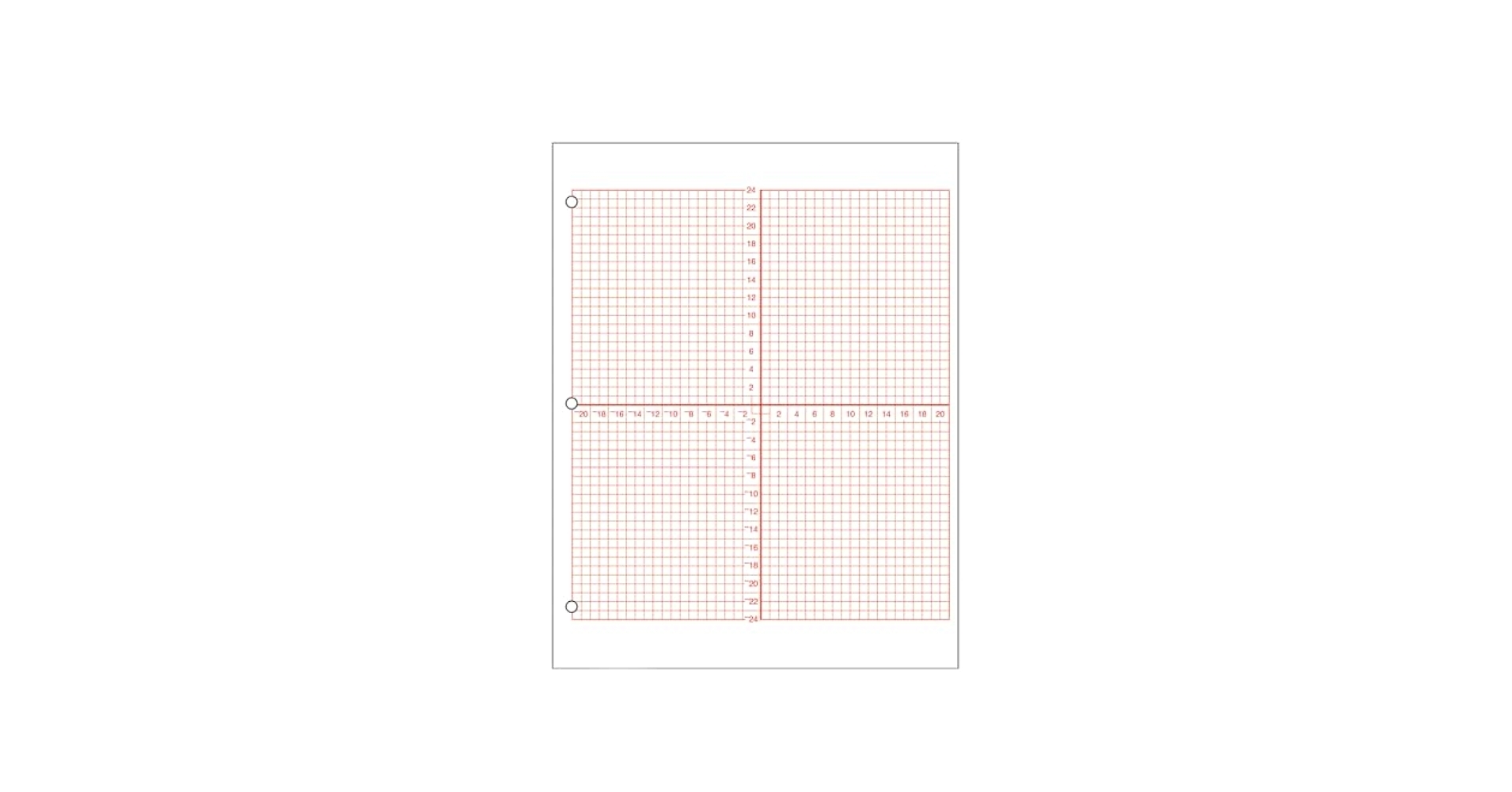 Free Online Printable Graph Paper With Axis